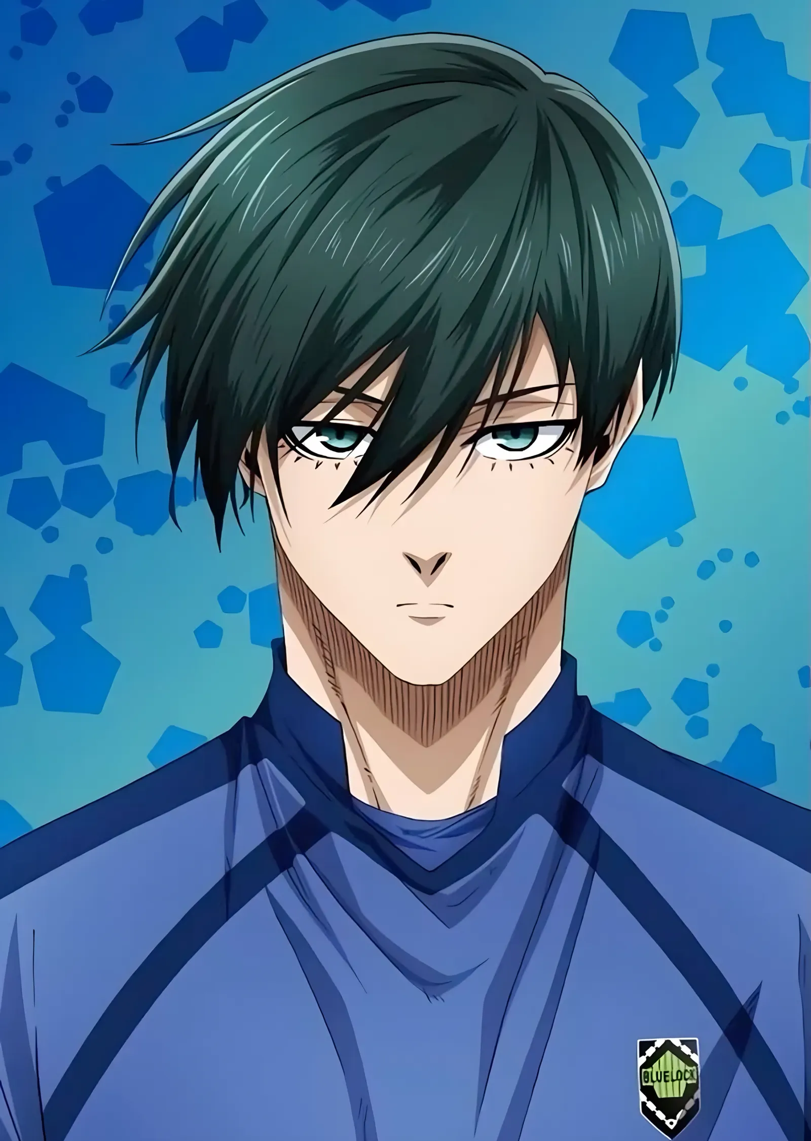 Blue Lock: Mavi Zeminde Itoshi Rin metal tablo