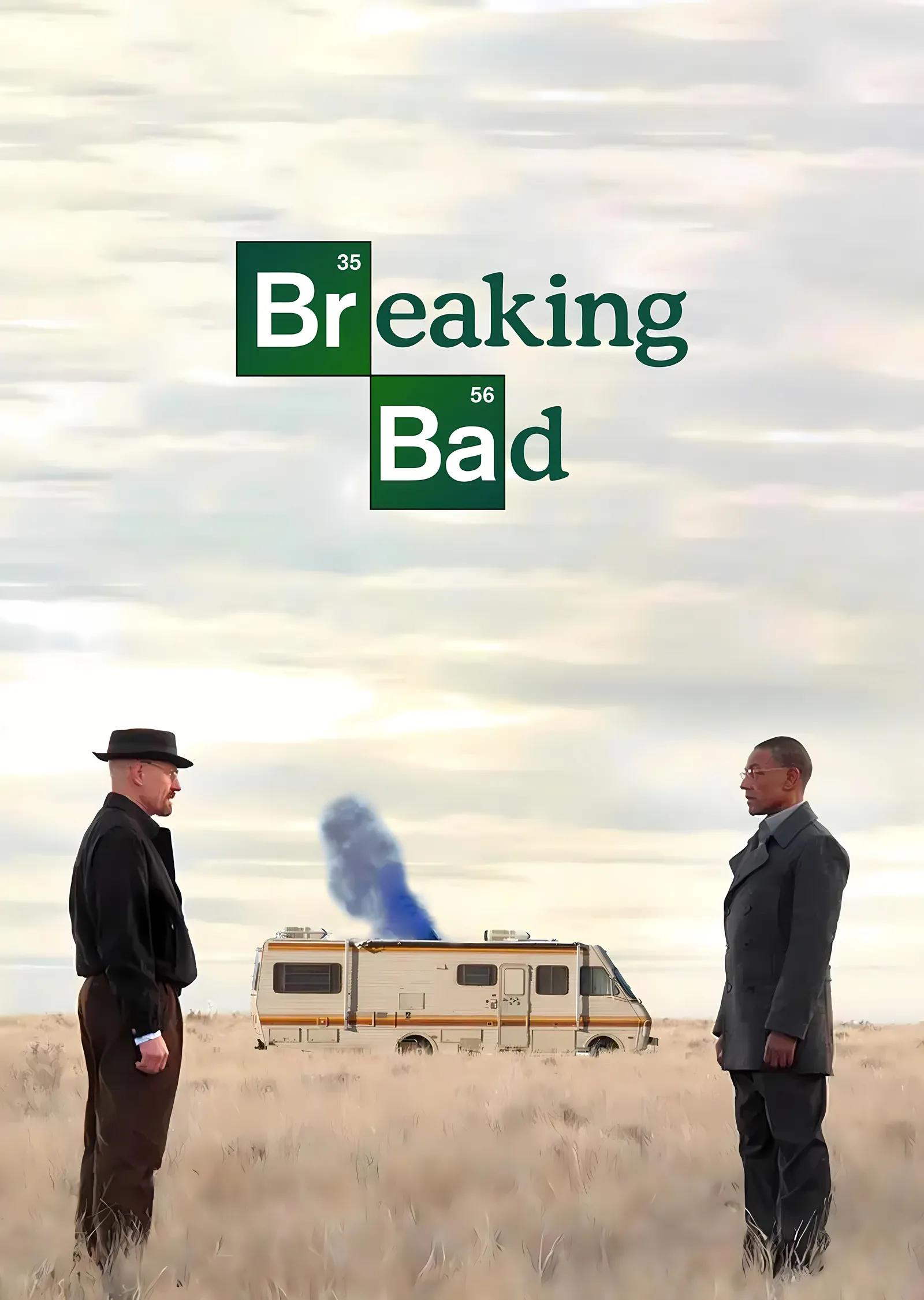Breaking Bad - Br ve Ba Elementleri metal tablo
