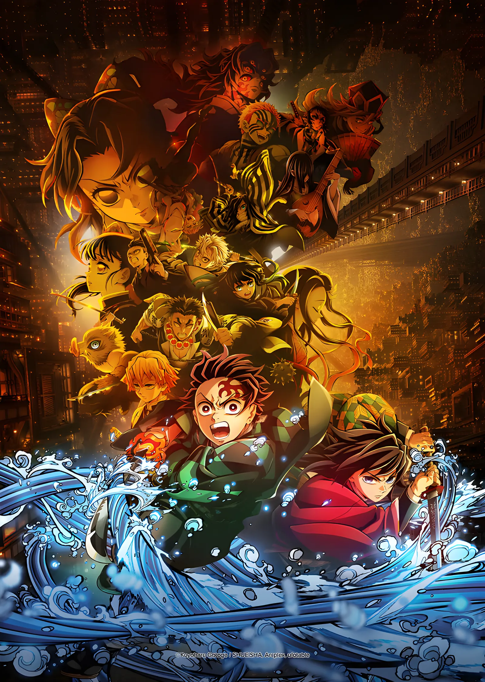 Demon Slayer: Dalga metal tablo