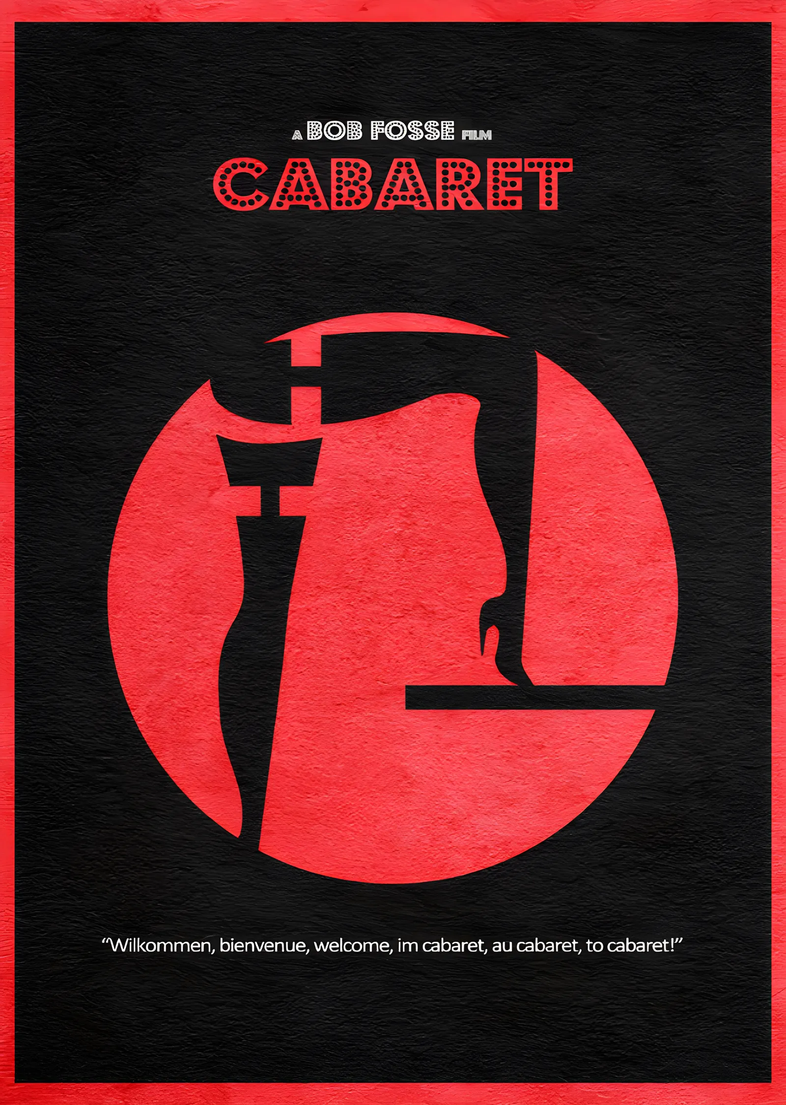 Cabaret metal tablo