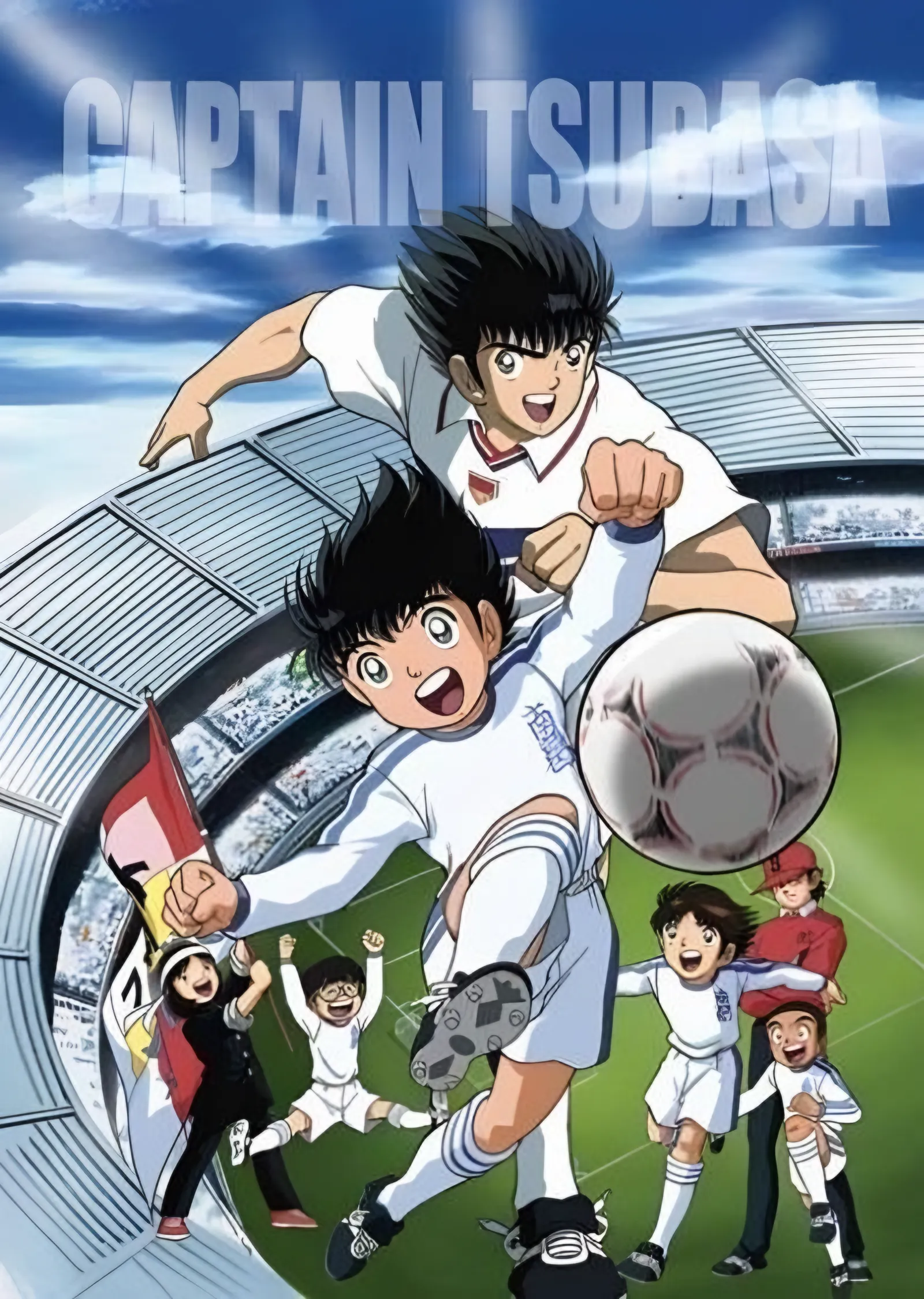 Captain Tsubasa - Takım metal tablo