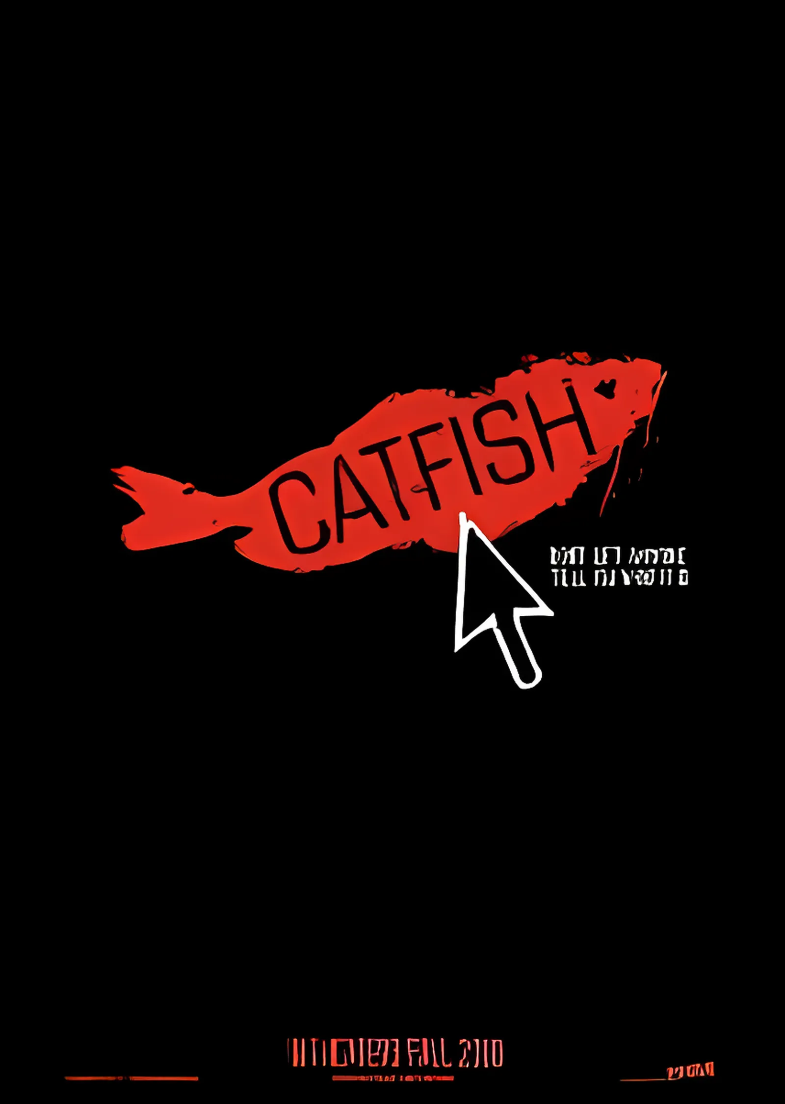 Catfish - Kırmızı Balık Afişi metal tablo