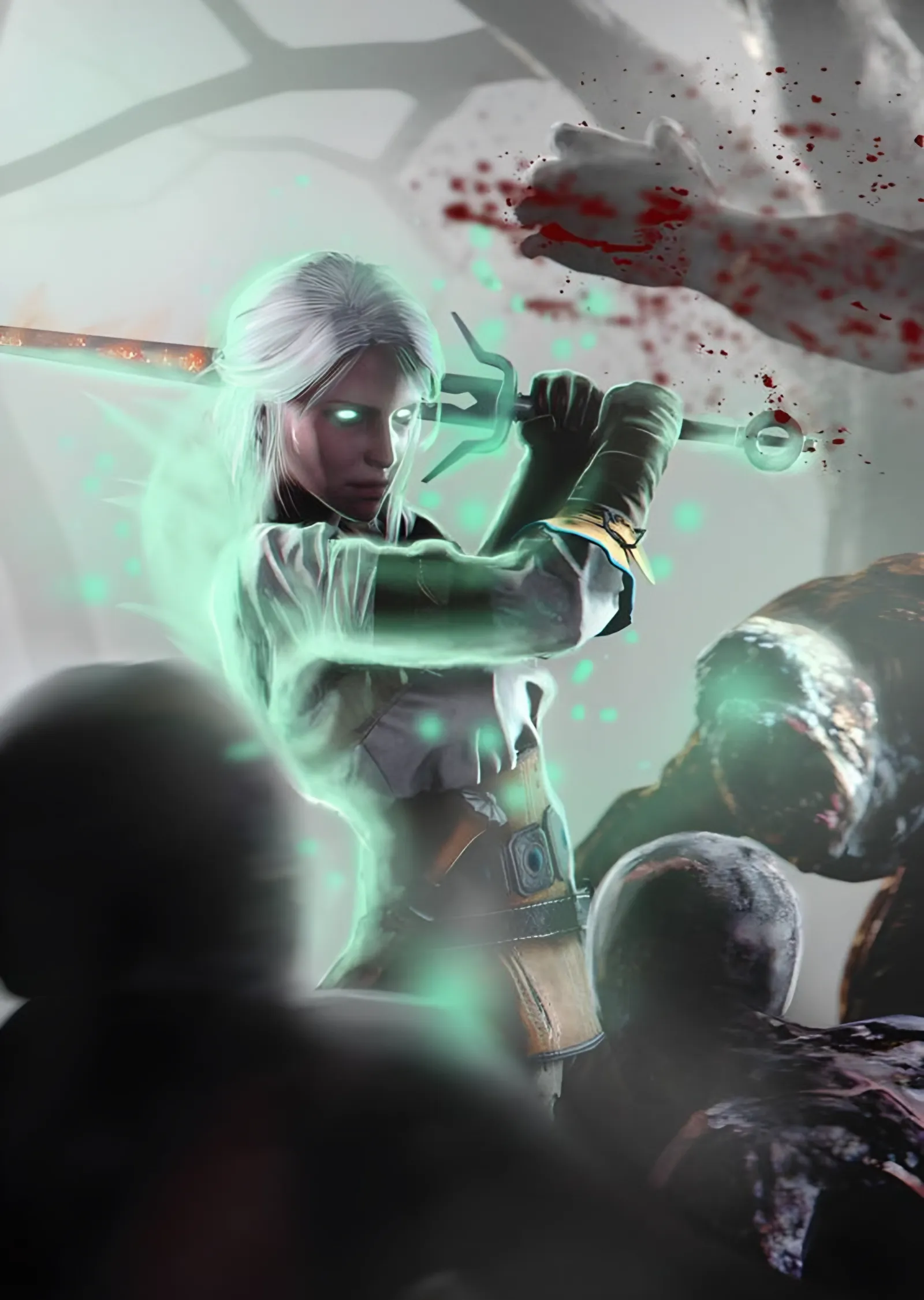 Ciri Hayalet Avı metal tablo