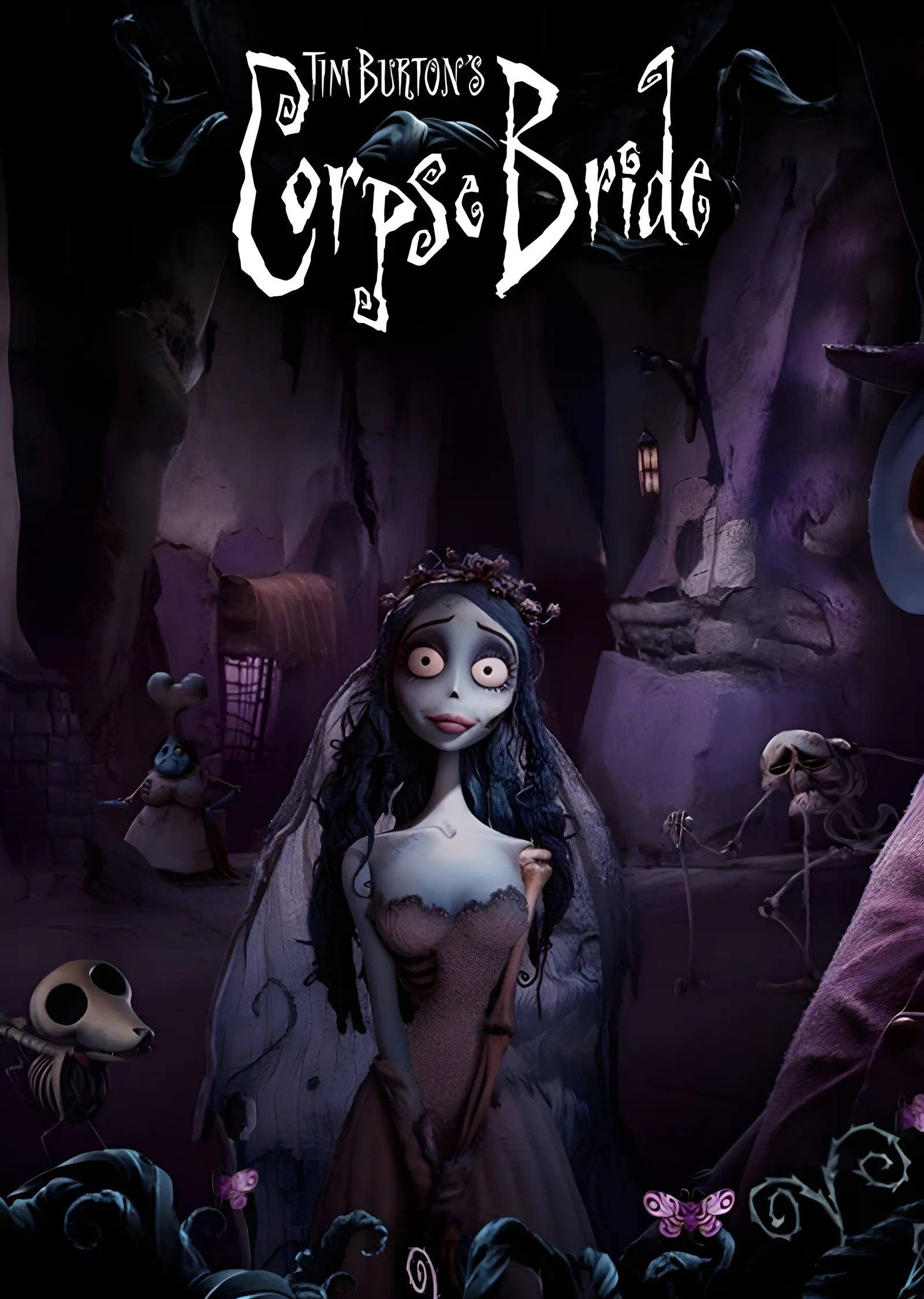 Corpse Bride - Ölüler Diyarı metal tablo