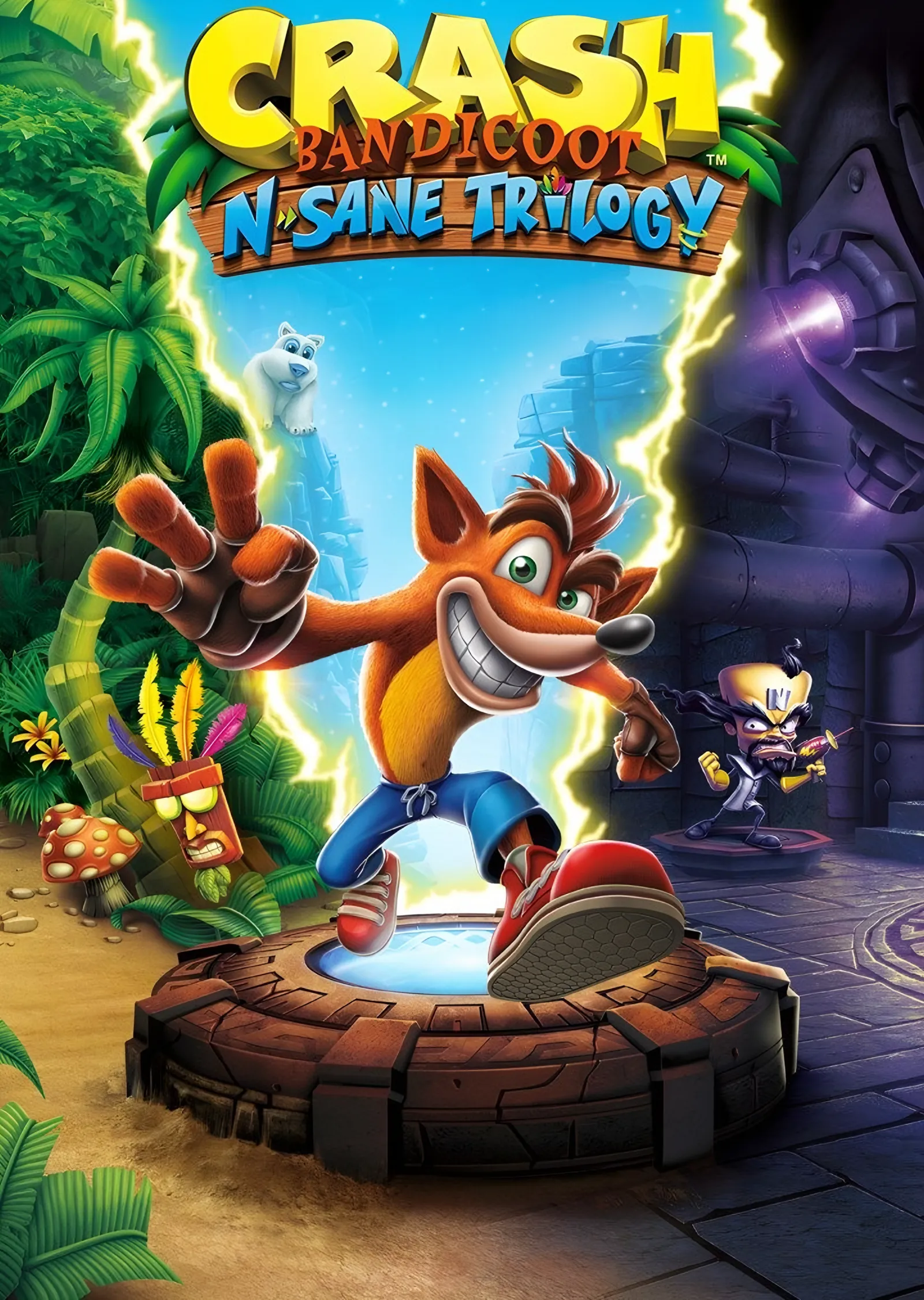 Crash Bandicoot: N. Sane Trilogy metal tablo