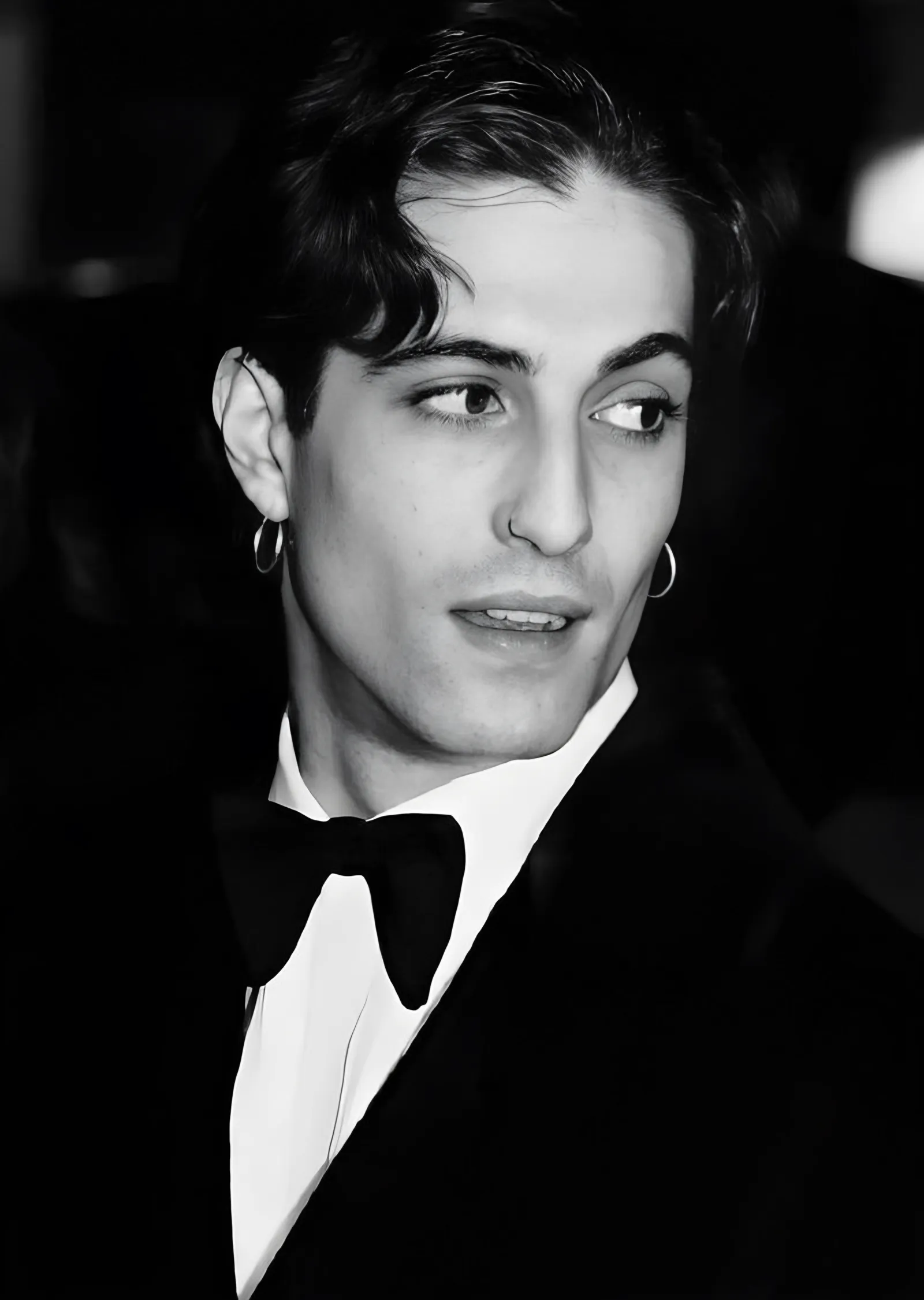 Damiano David: Smokinli Portre metal tablo