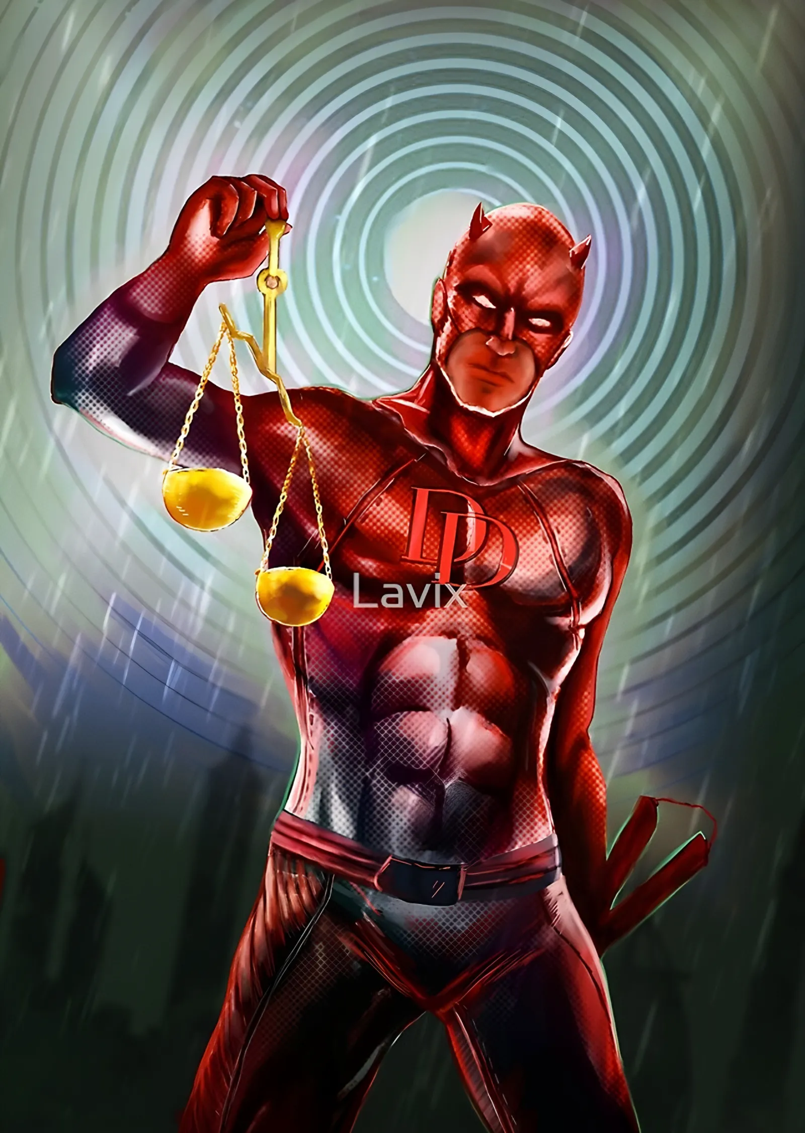 Daredevil - Adalet Terazisi metal tablo