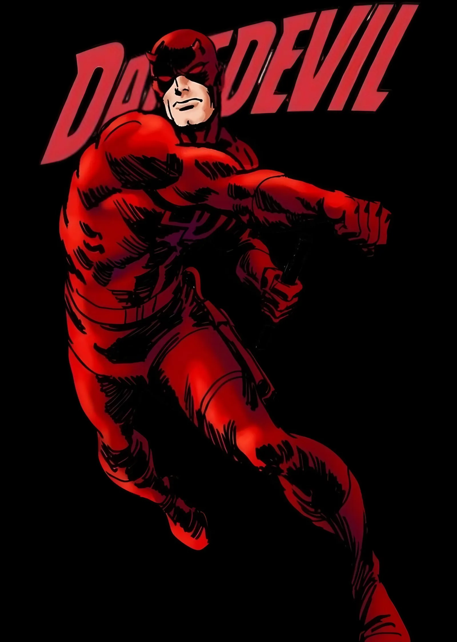 Daredevil - Kırmızı Hamle metal tablo