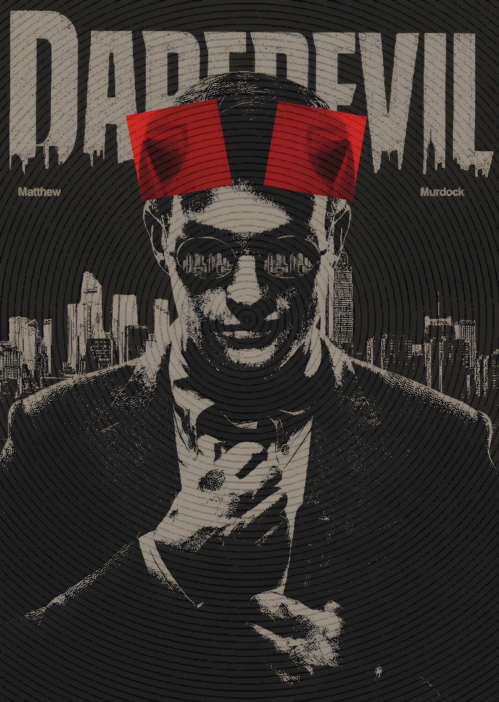 Daredevil - Matt Murdock metal tablo