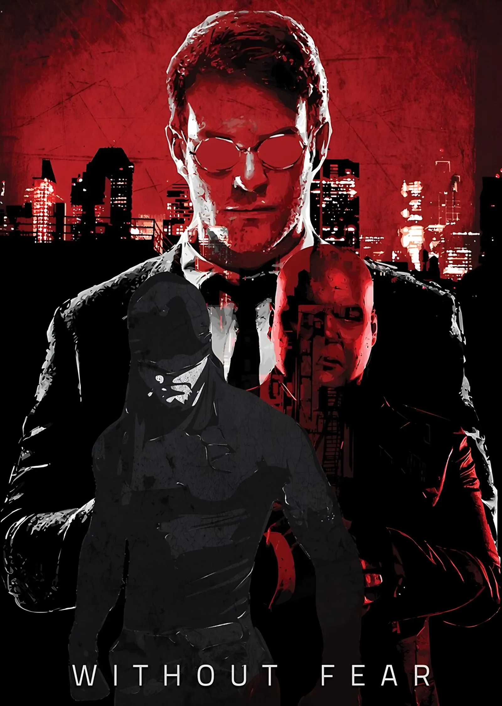 Daredevil - Without Fear metal tablo