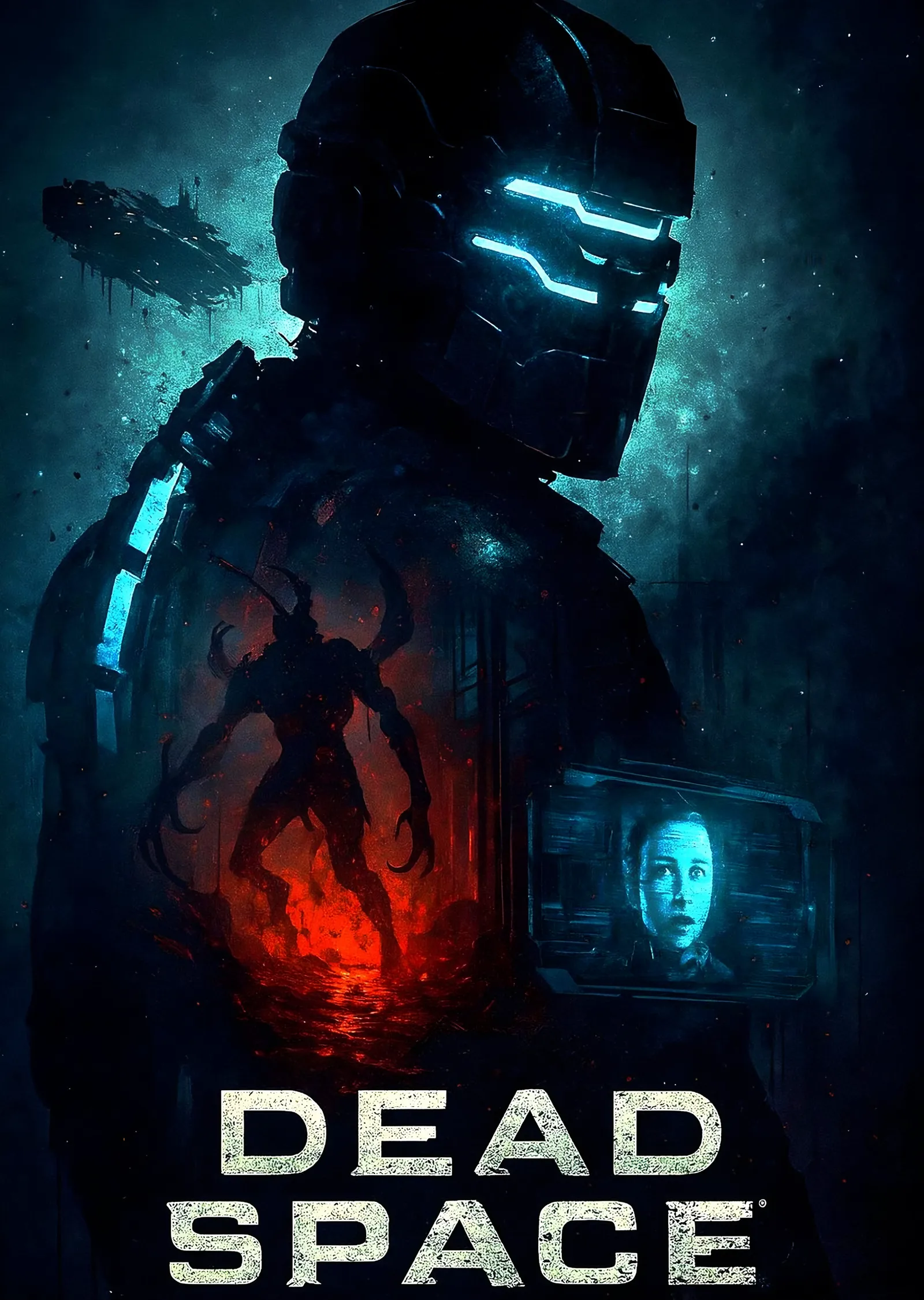Dead Space: Isaac ve Uzay Enkazı metal tablo