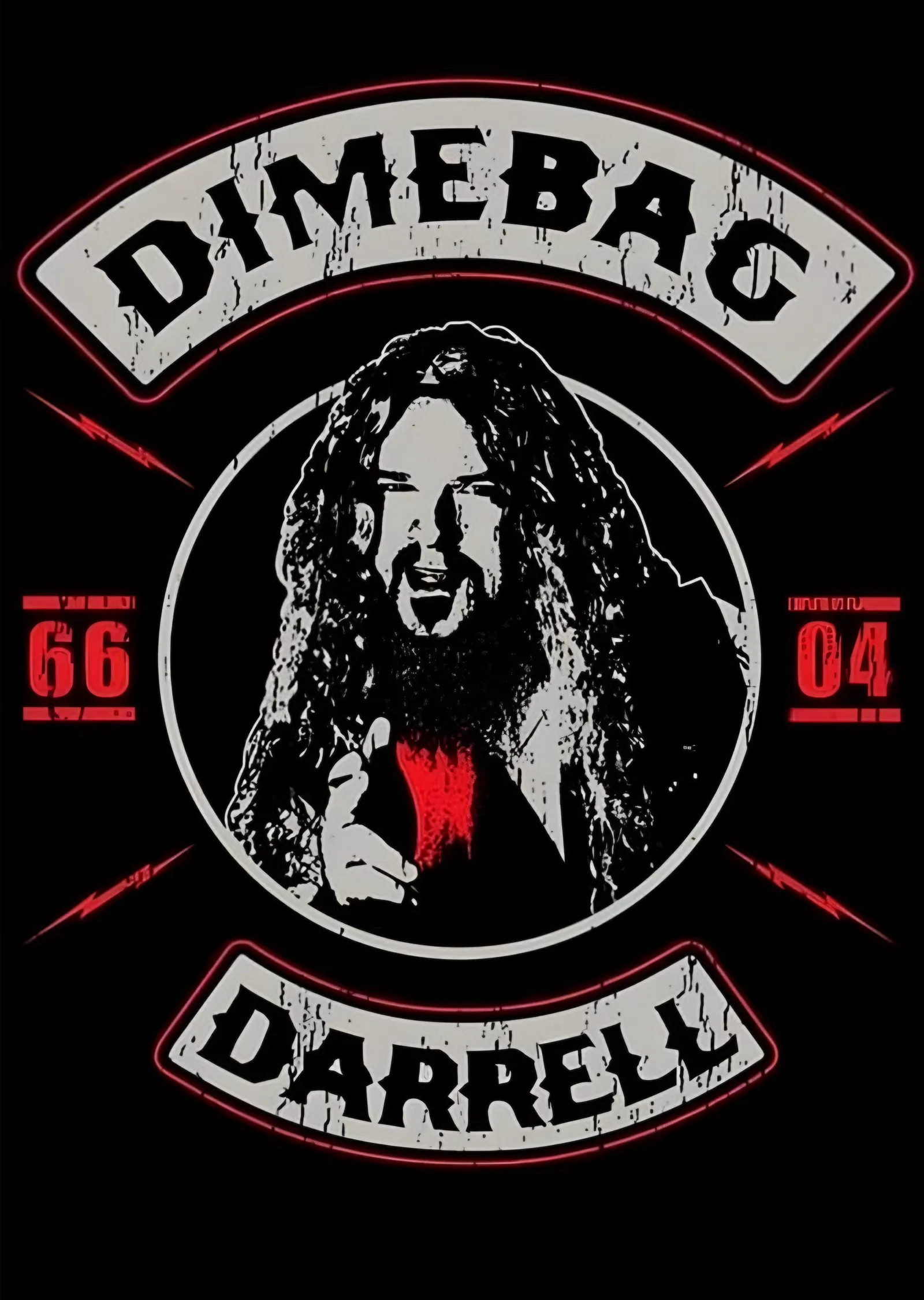 Dimebag Darrell: Anma Arması metal tablo