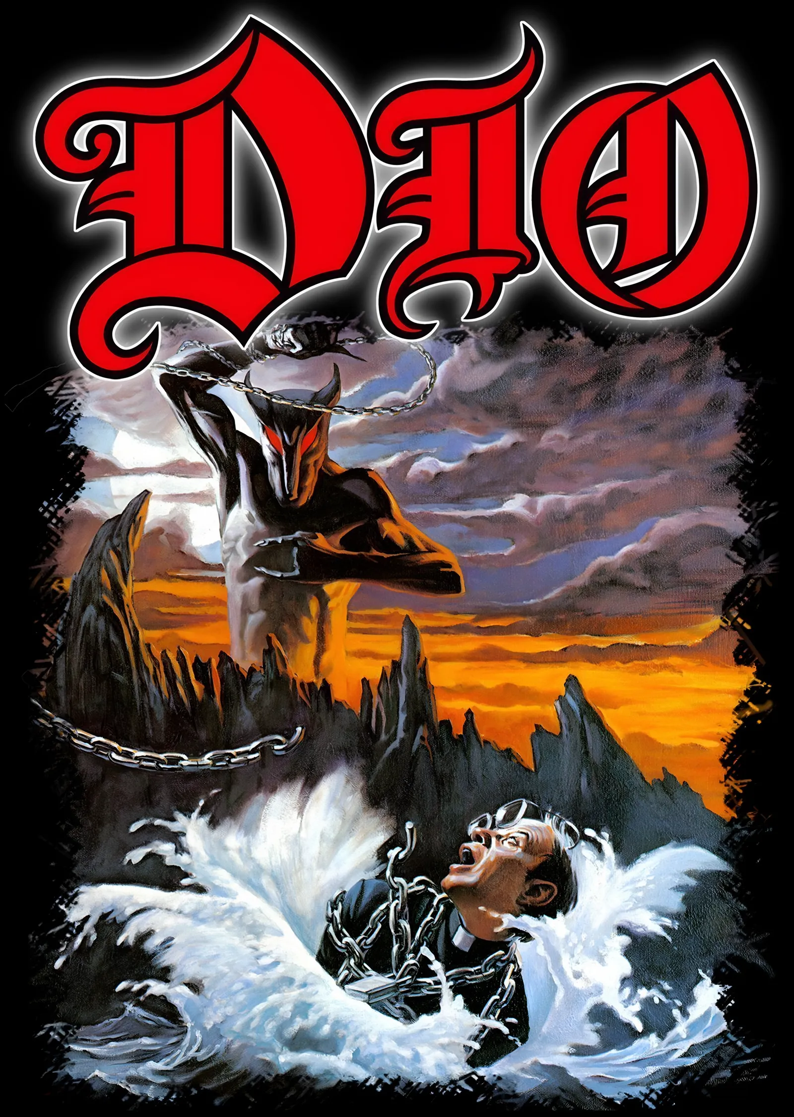 Dio Holy Diver Albüm Kapağı metal tablo