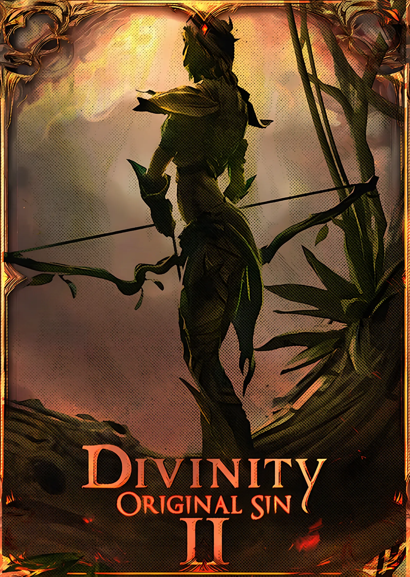 Divinity: Original Sin II - Gölgedeki Okçu metal tablo