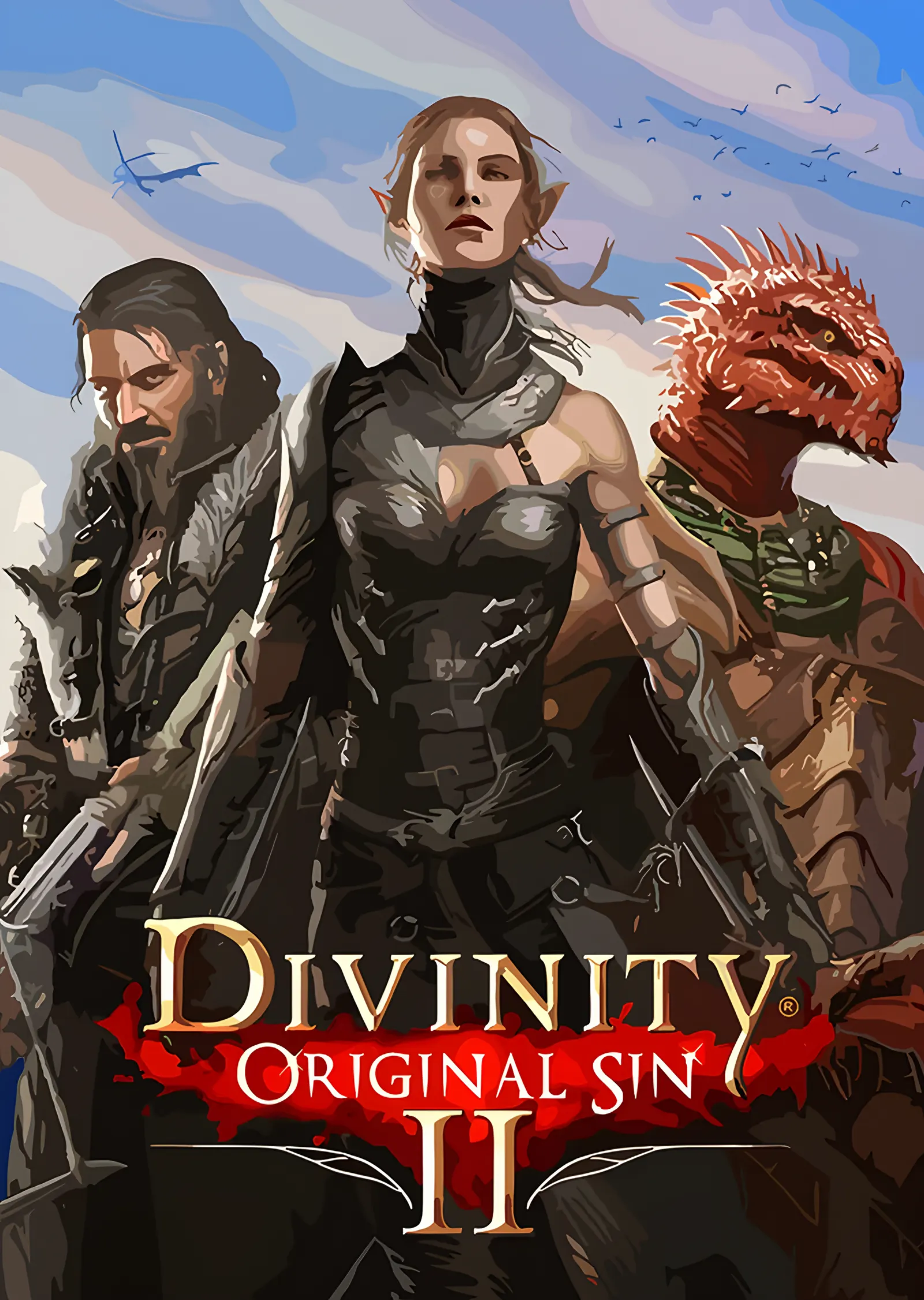 Divinity: Original Sin II - Kadro metal tablo