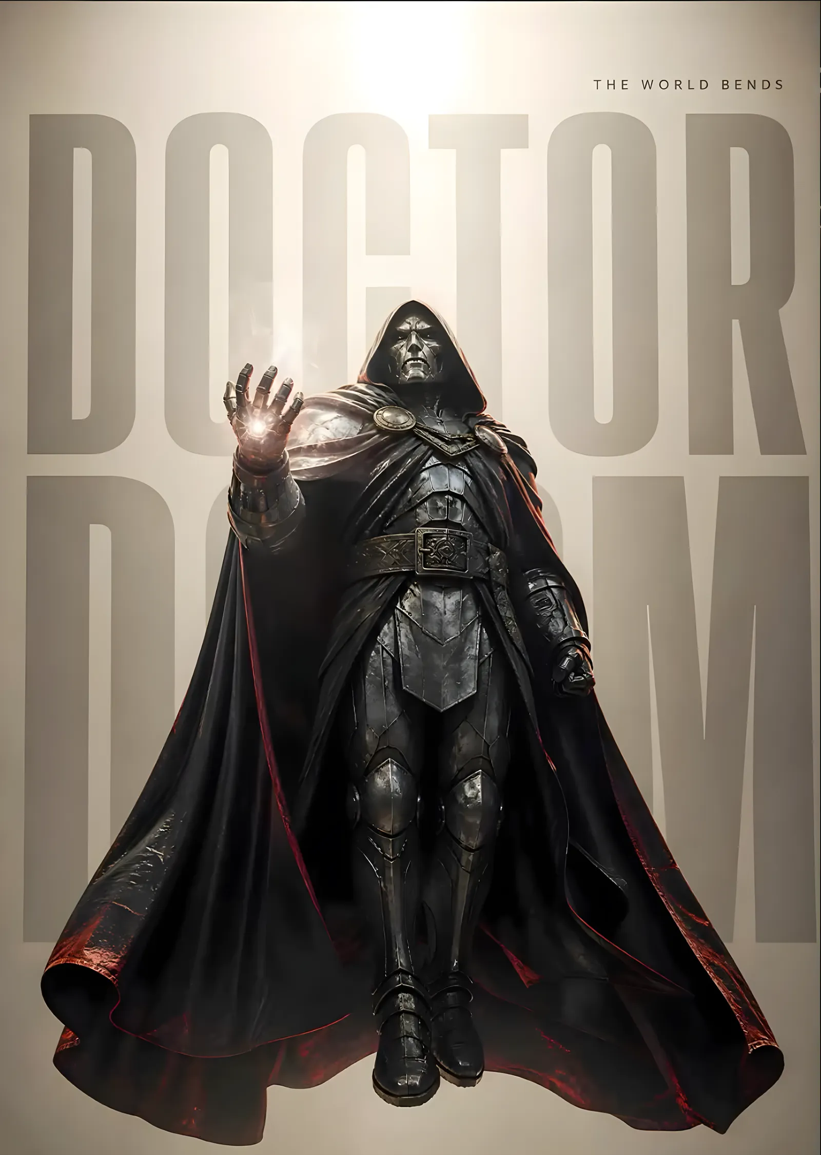 Doctor Doom - The World Bends metal tablo