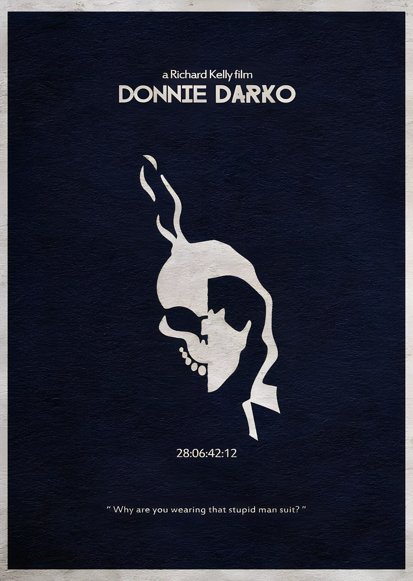 Donnie Darko: Geri Sayım 28:06:42:12 metal tablo