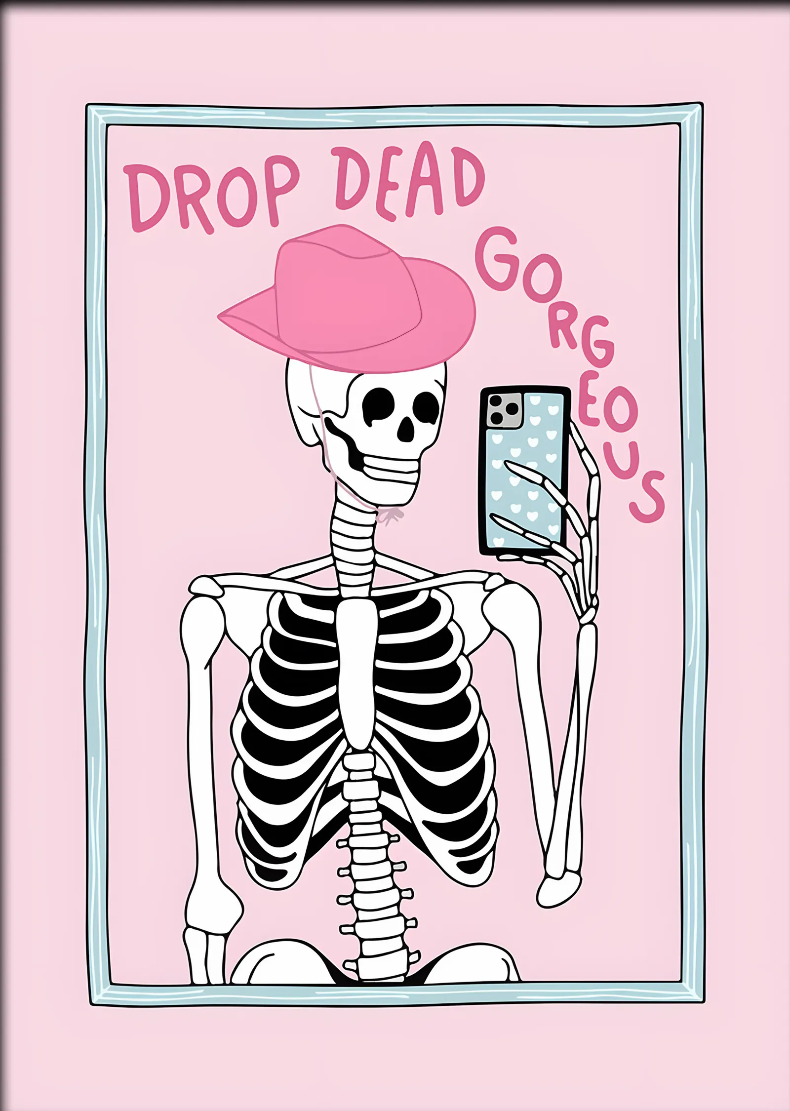 Drop Dead Gorgeous metal tablo