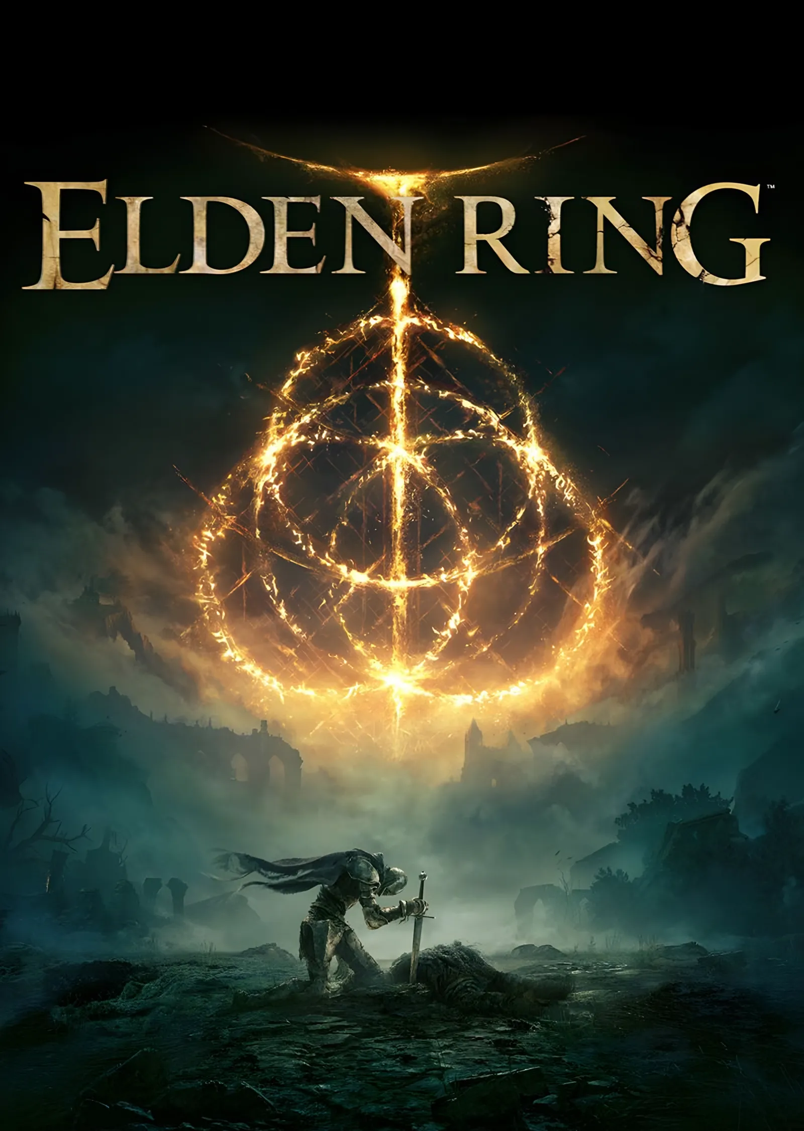 Elden Ring - Halka ve Yolcu metal tablo