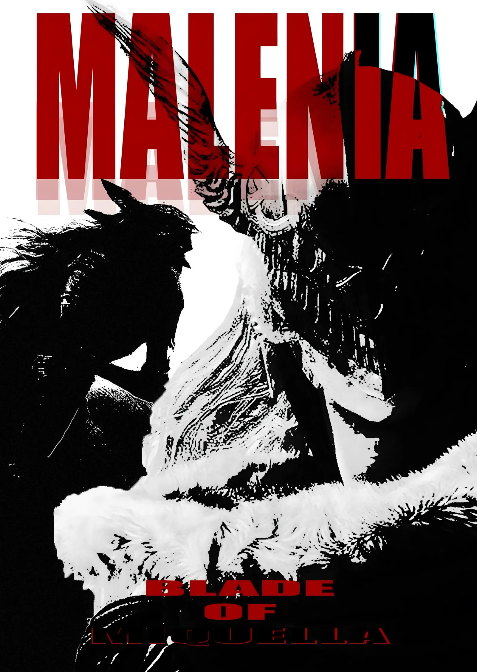 Elden Ring - Malenia Blade of Miquella metal tablo
