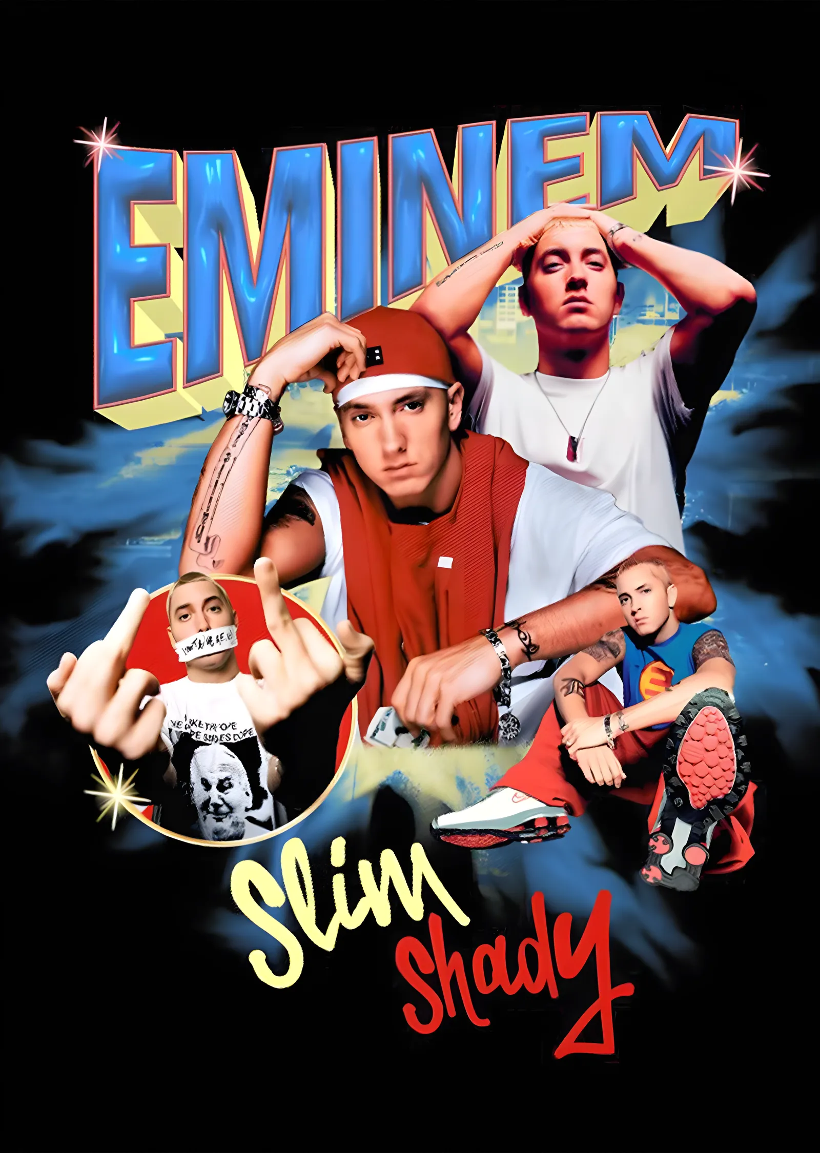 Eminem: Slim Shady Kolajı metal tablo