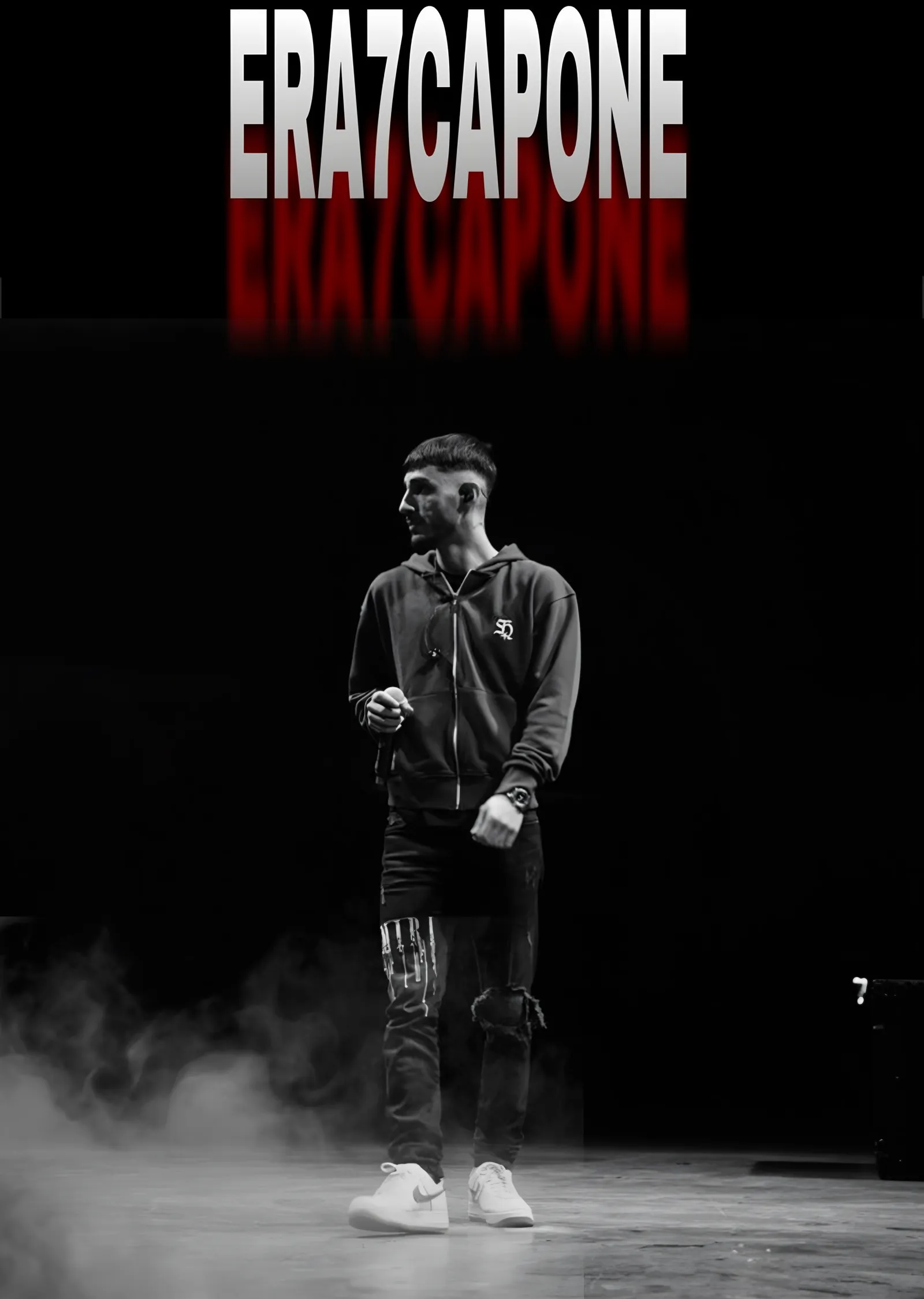 Era7capone - Sahne Dumanı metal tablo