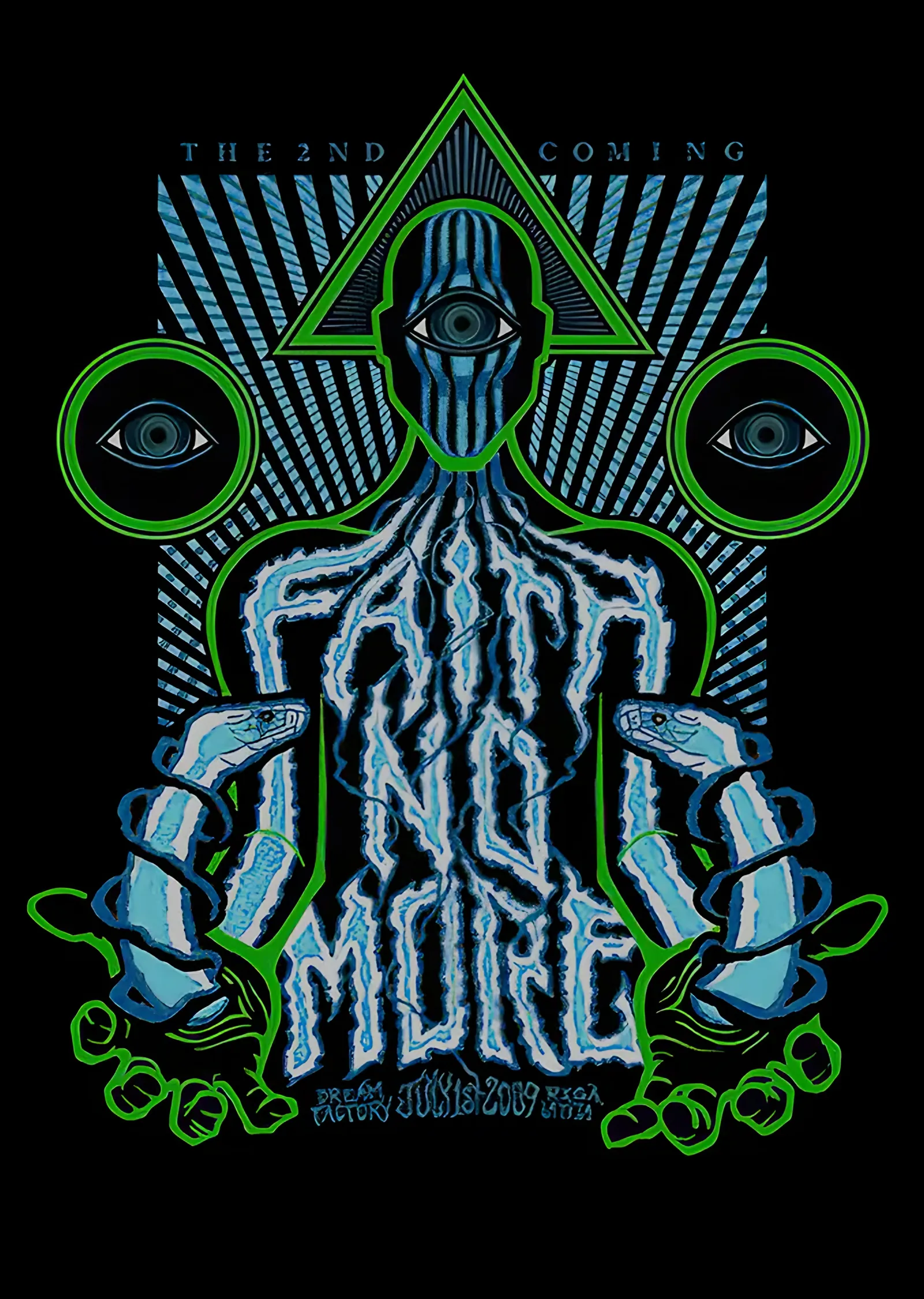 Faith No More - 2nd Coming Afişi metal tablo