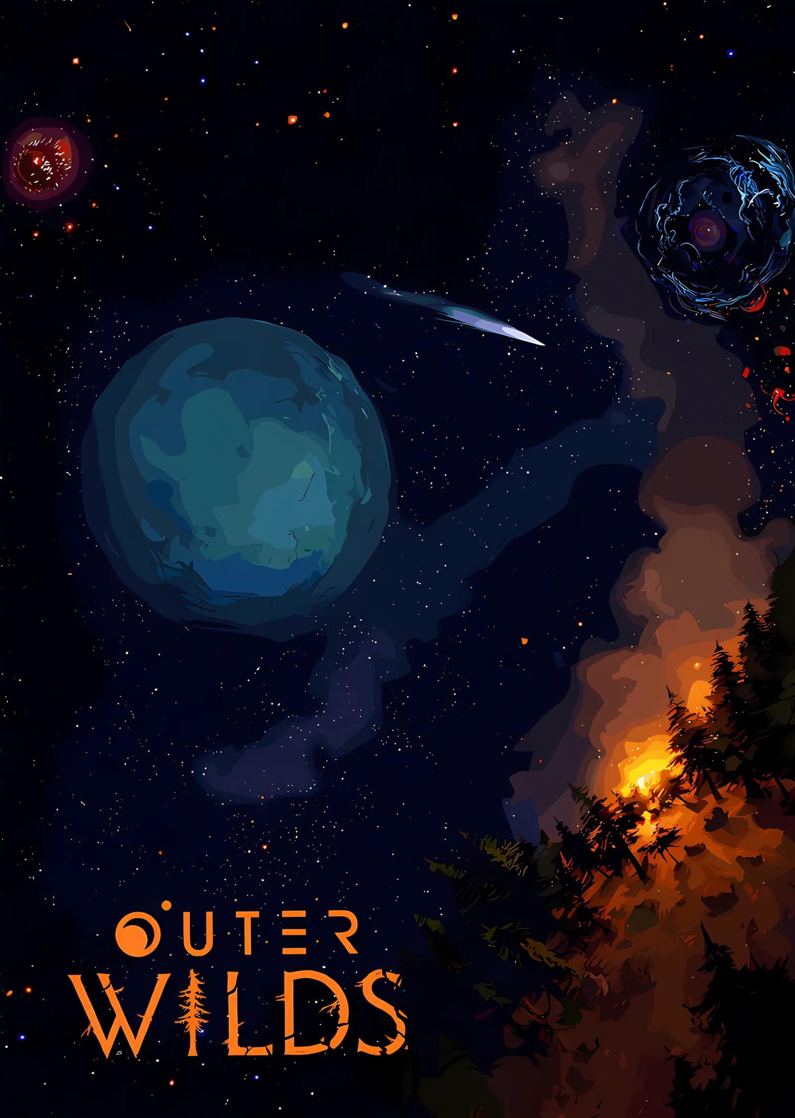 Outer Wilds metal tablo