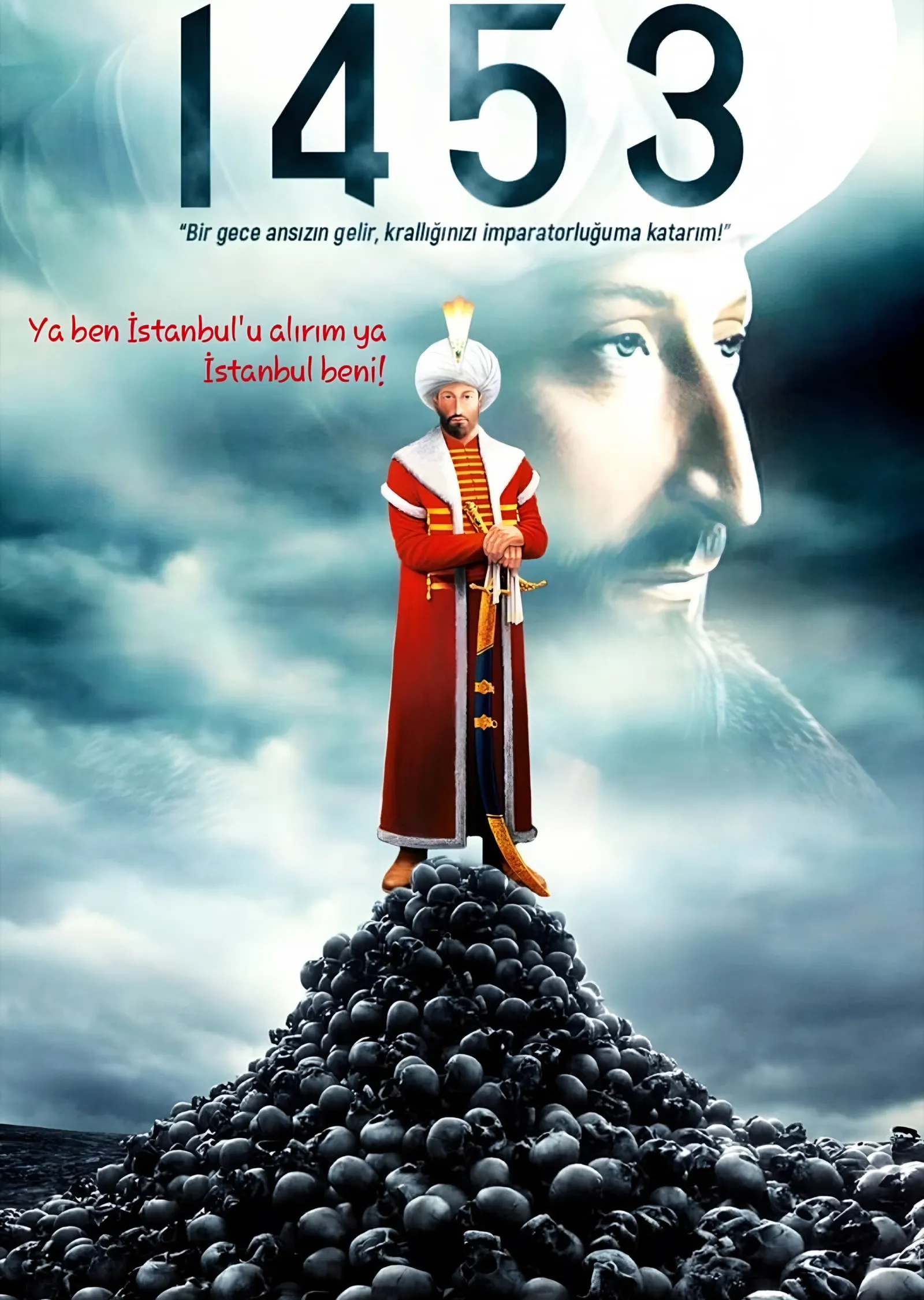 Fetih 1453 Afişi metal tablo