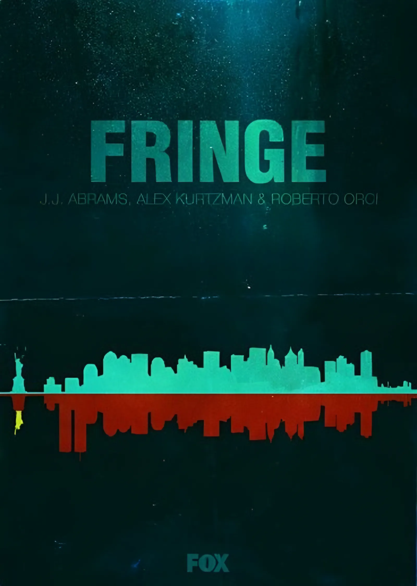 Fringe - Şehir Dalgası metal tablo