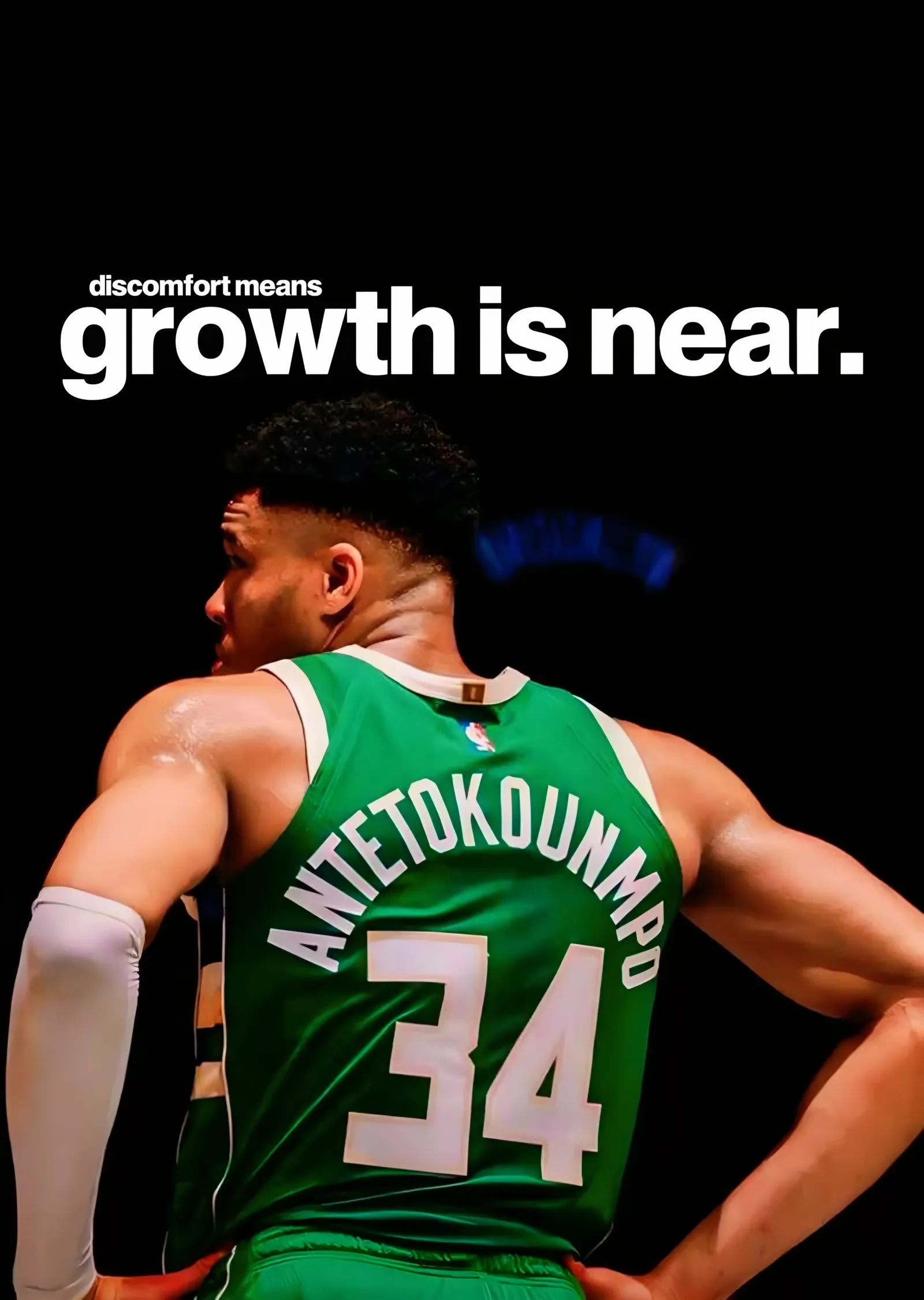 Giannis Antetokounmpo: Discomfort Means Growth Is Near metal tablo