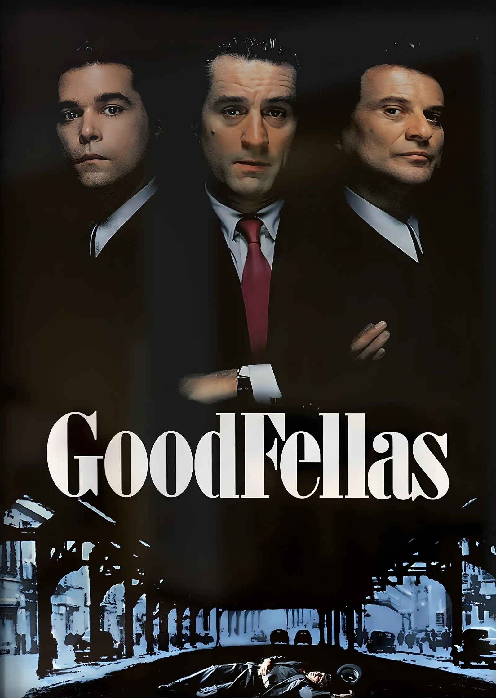 GoodFellas (Üçlü Portre) metal tablo