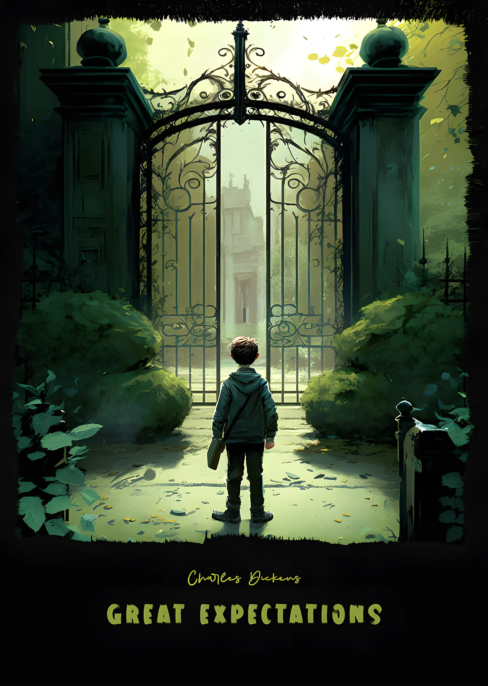 Great Expectations metal tablo