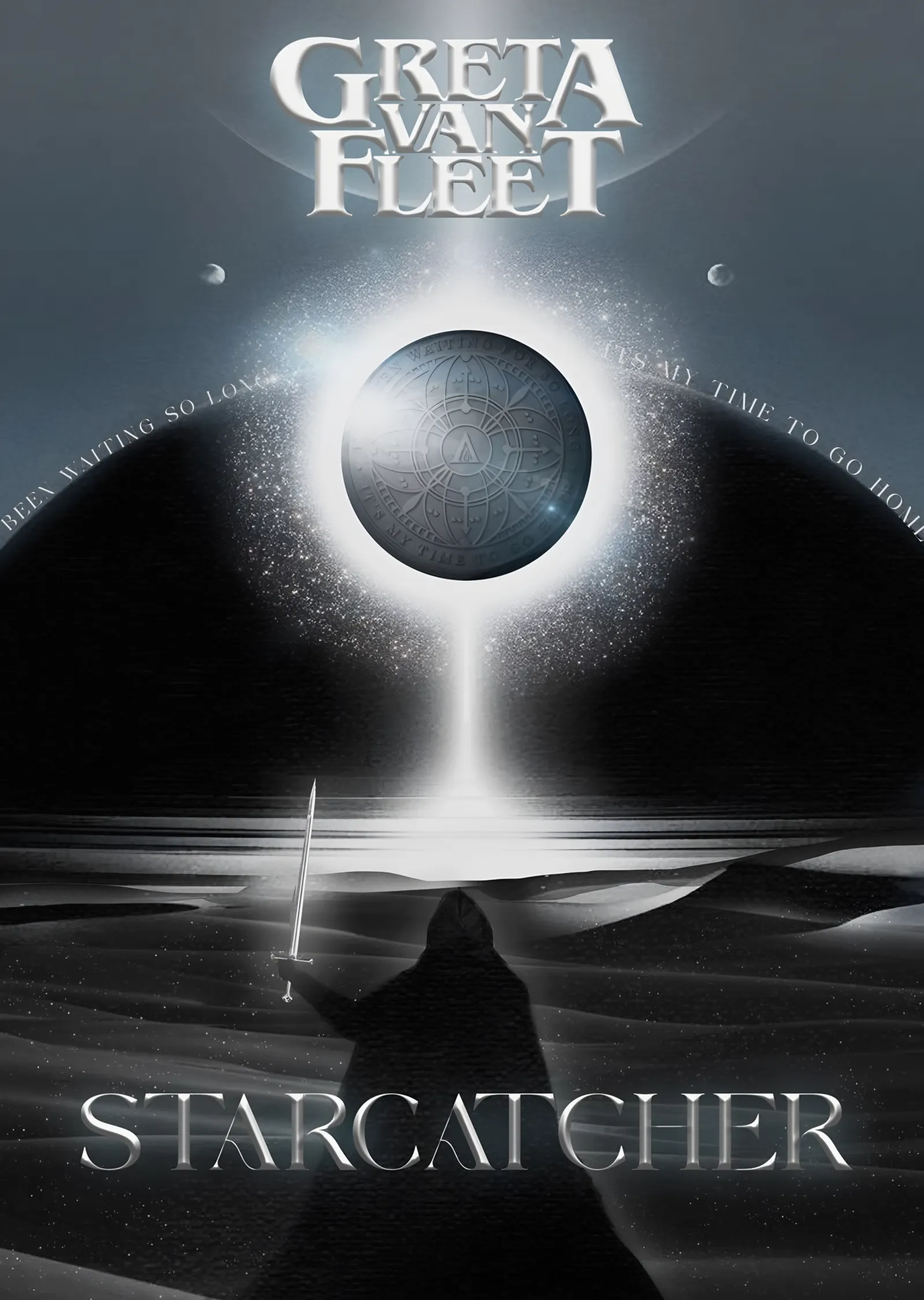 Greta Van Fleet - Starcatcher metal tablo