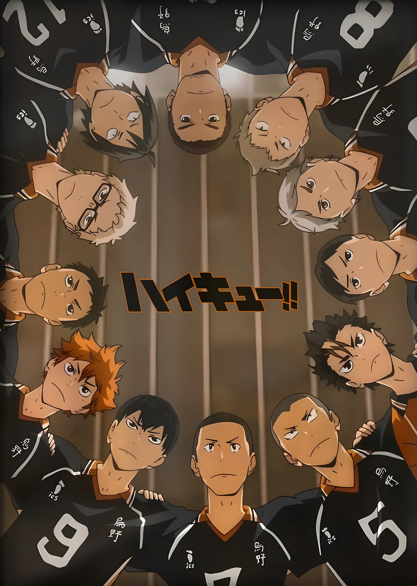 Haikyuu!!: Takım metal tablo