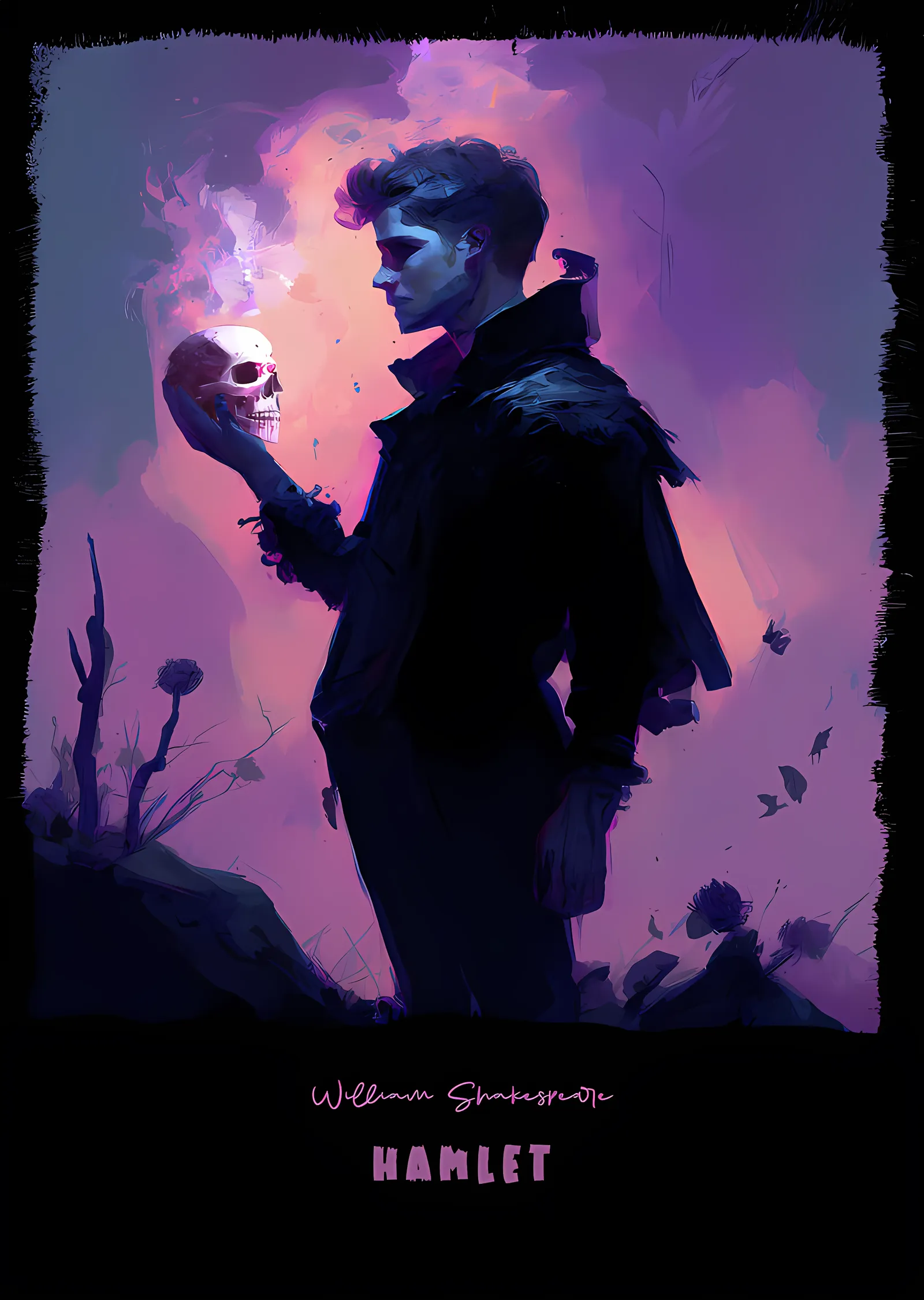 Hamlet metal tablo