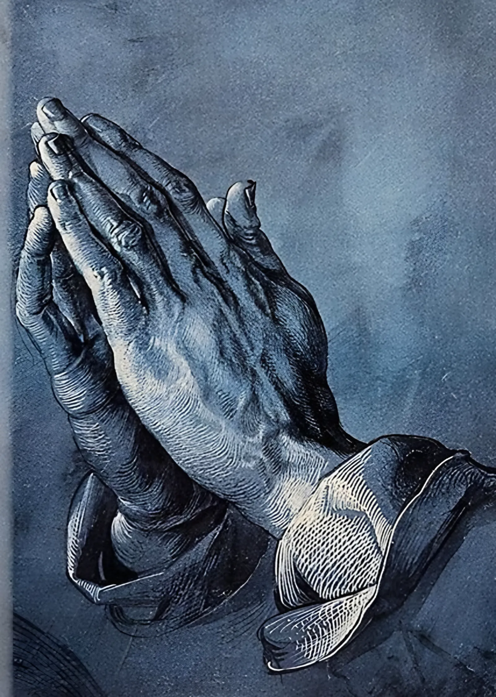 Havarinin Elleri - Albrecht Dürer metal tablo