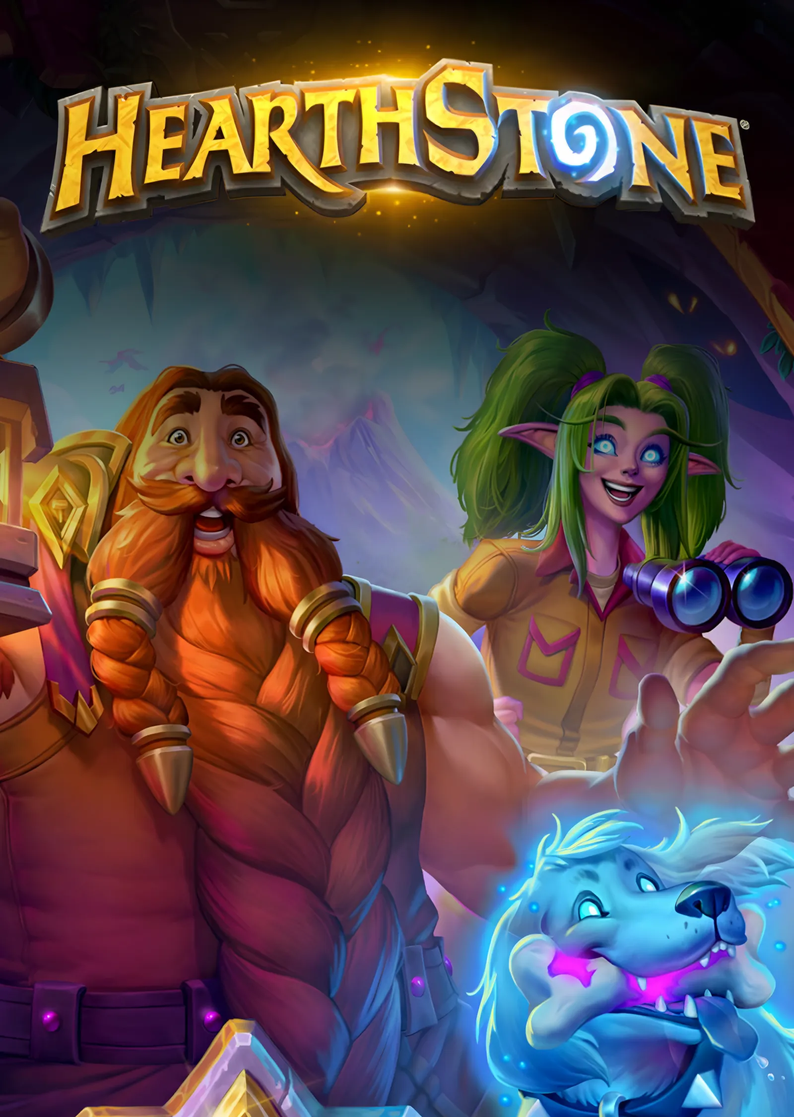 Hearthstone: Karakter Kadrosu metal tablo