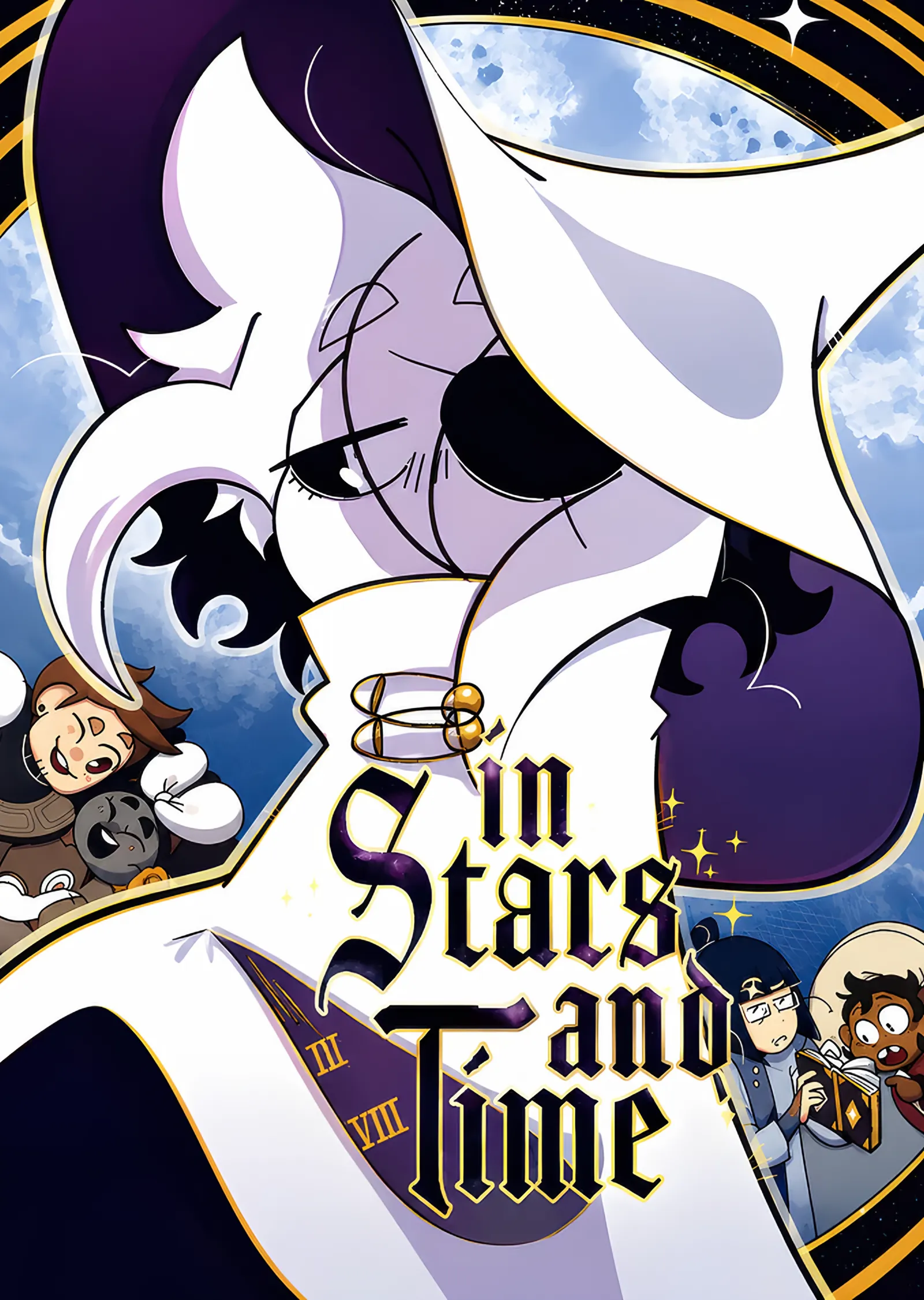 In Stars and Time: Beyaz Yıldızda Karakterler metal tablo