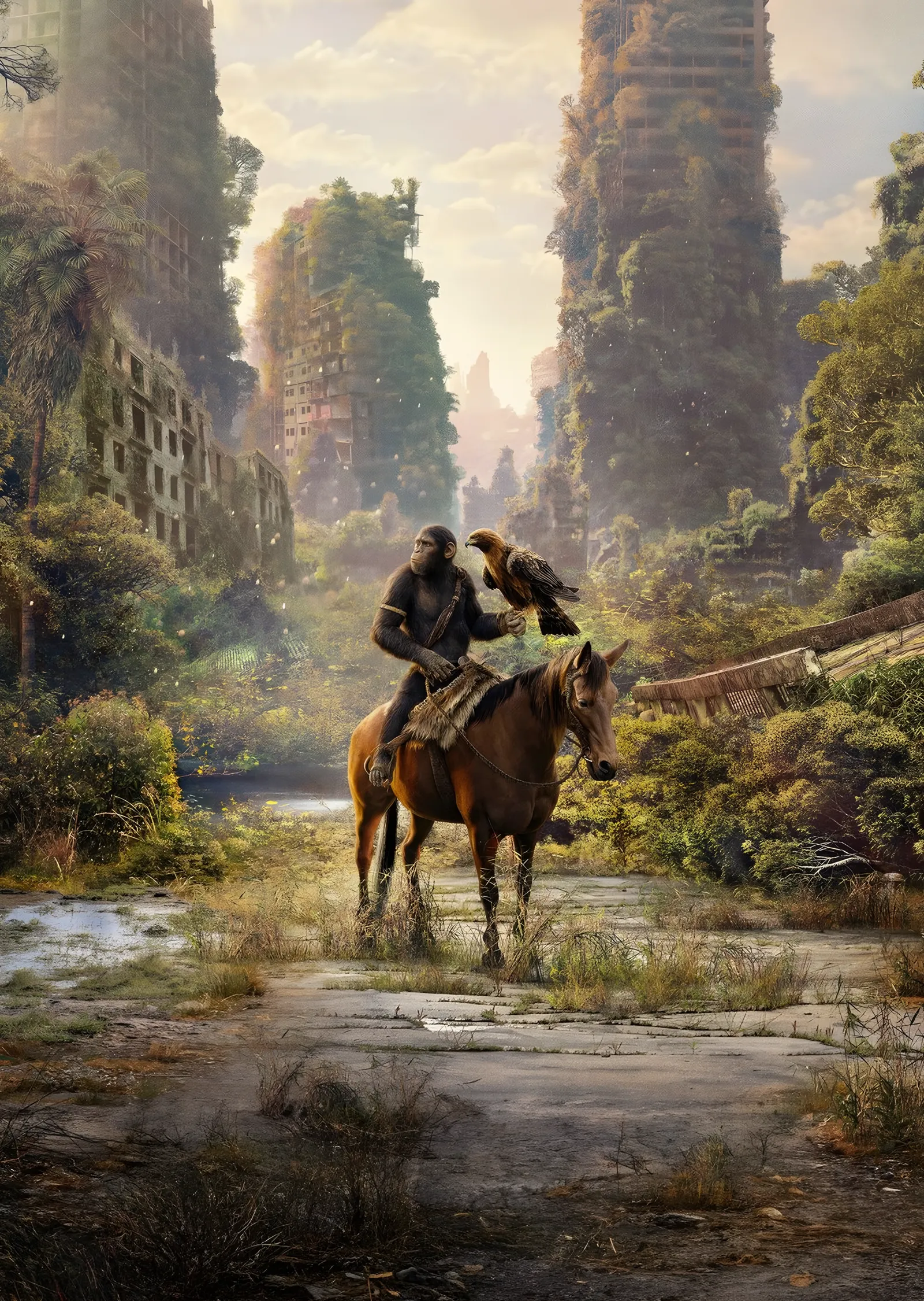 Kingdom of the Planet of the Apes metal tablo