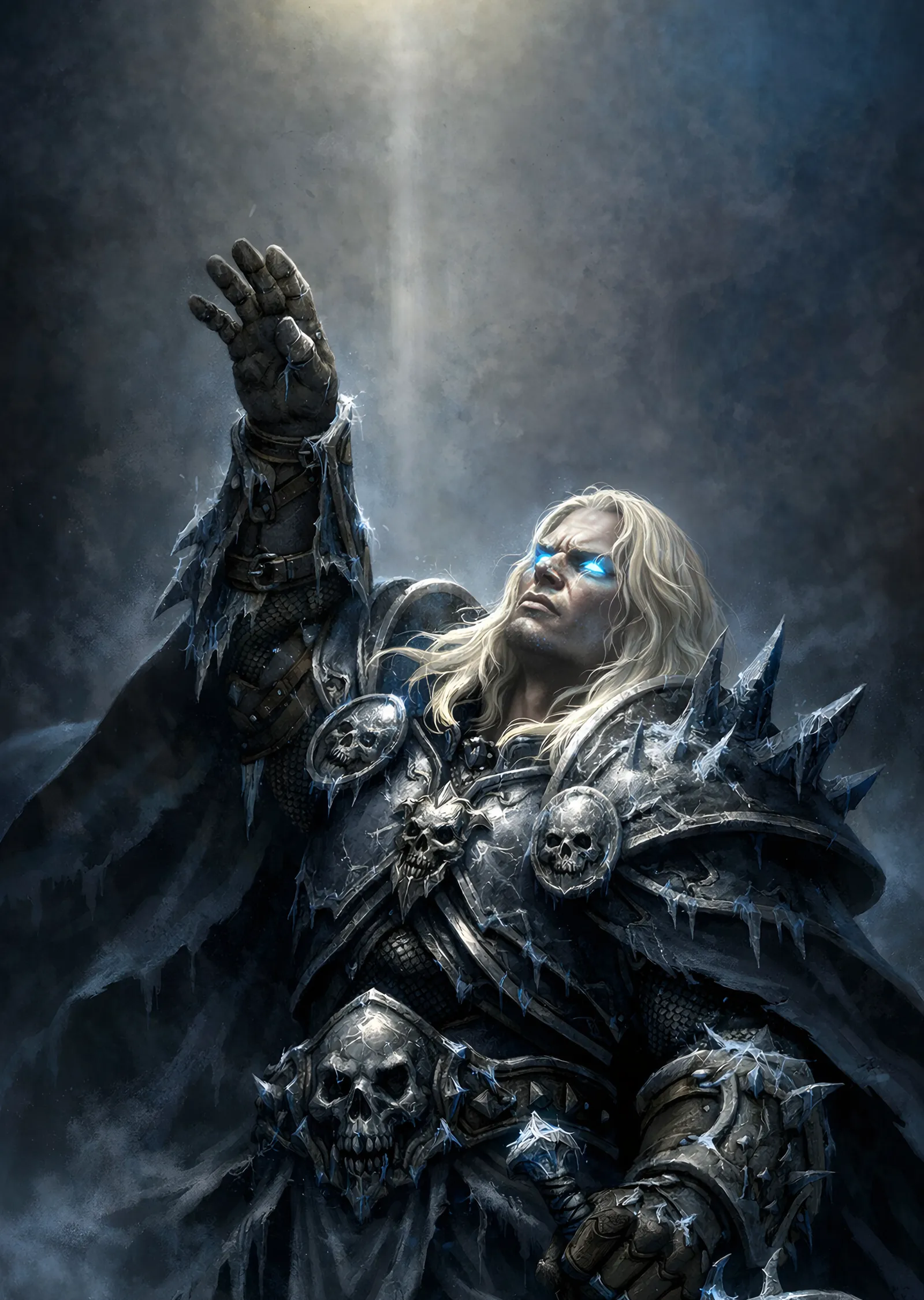 Lich King: Kafataslı Taht - World of Warcraft metal tablo