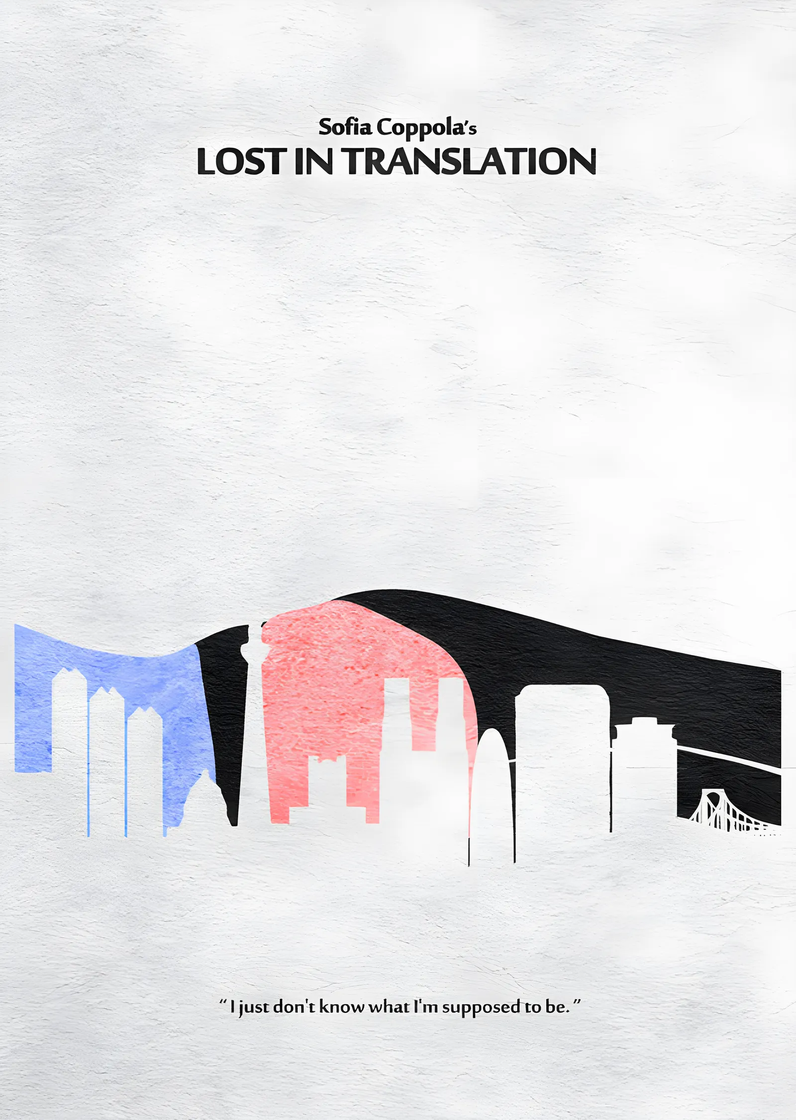 Lost in Translation metal tablo