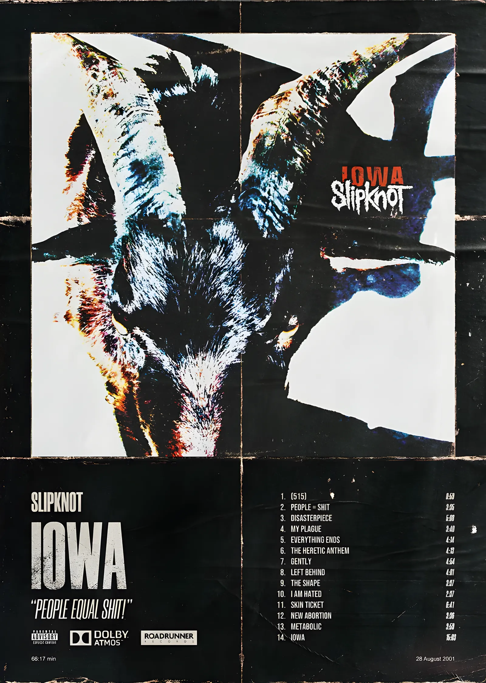 Slipknot - Iowa metal tablo
