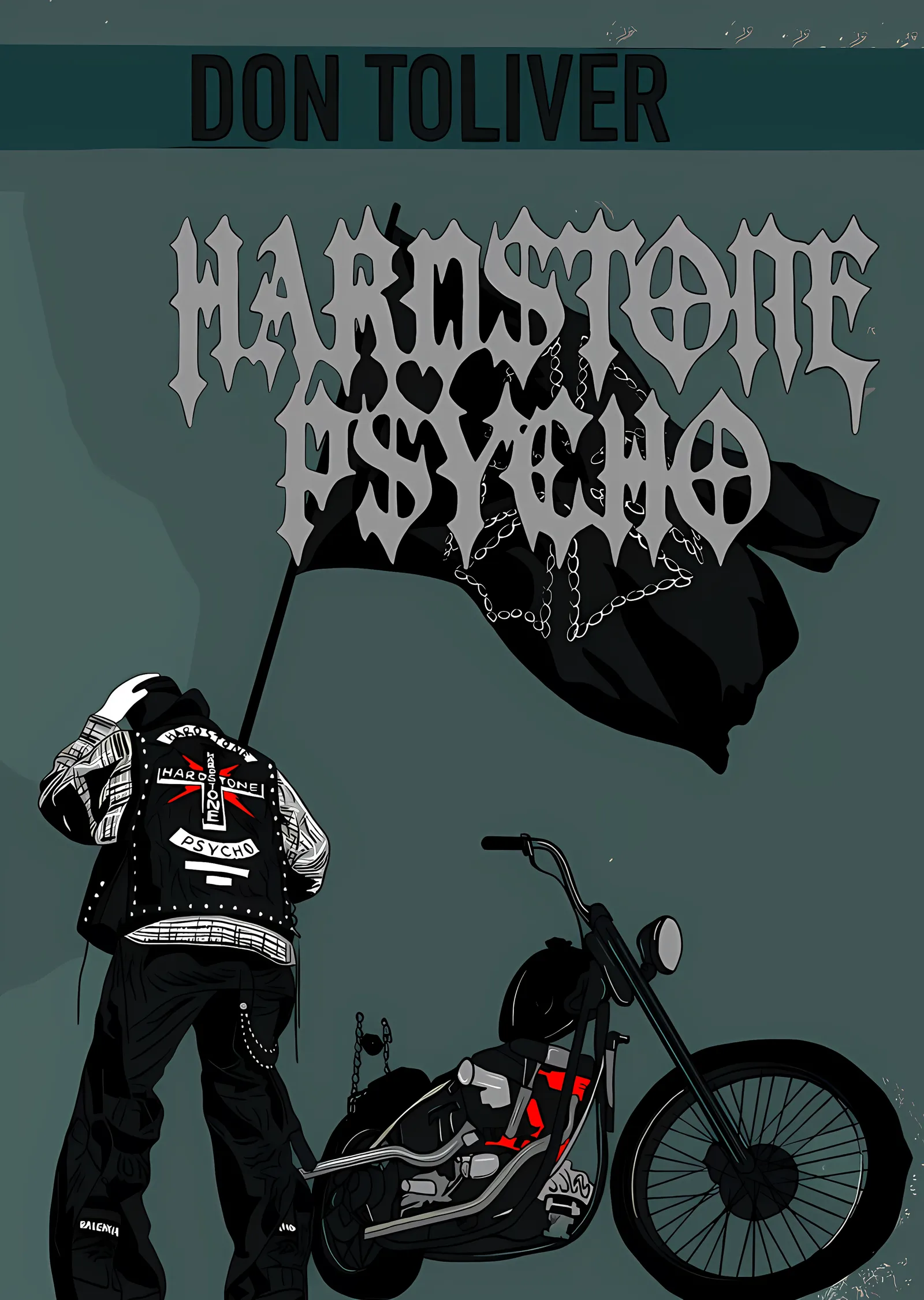 Don Toliver - Hardstone Psycho: Çizim Afiş metal tablo