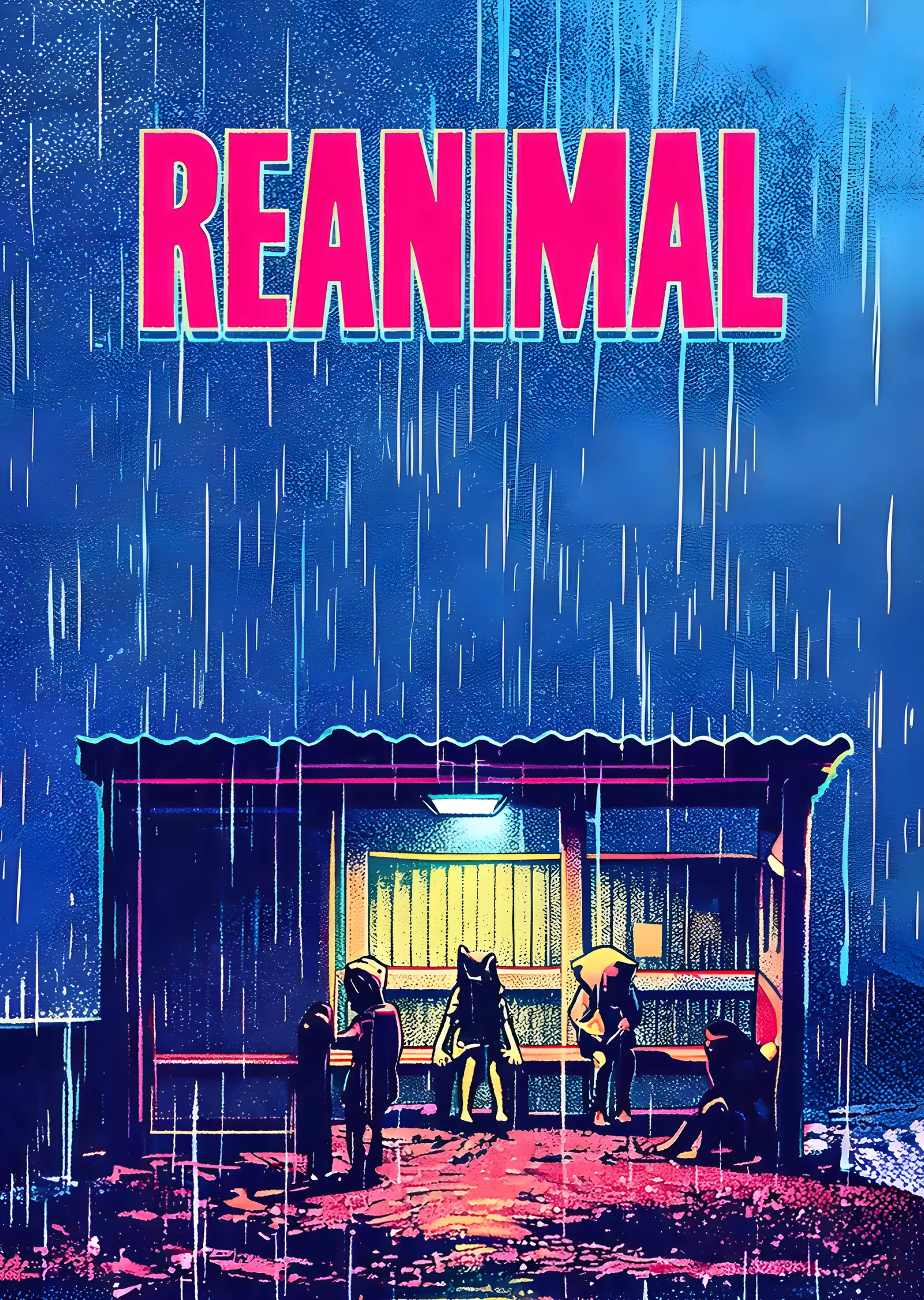 Reanimal - Yağmurlu Durak metal tablo