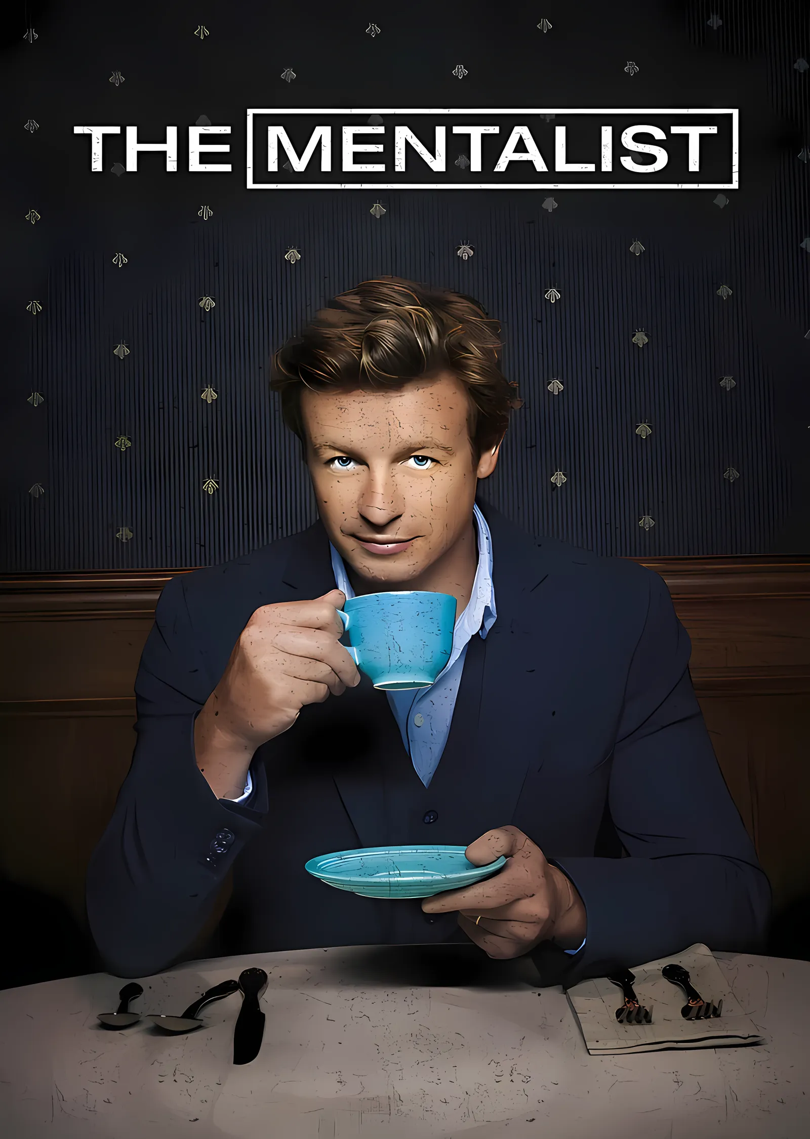 The Mentalist metal tablo