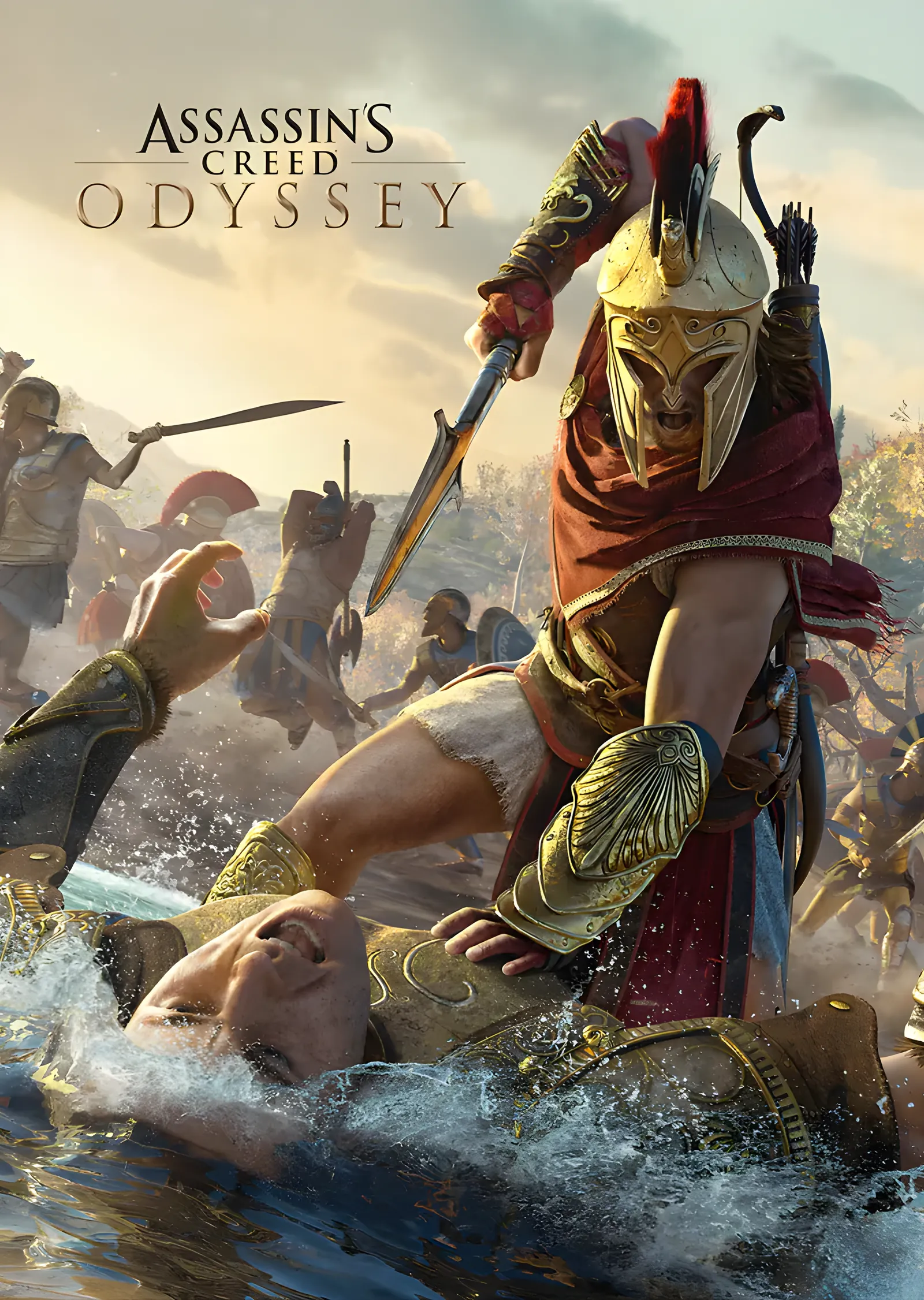 Assassin's Creed Odyssey - Sparta Savaşçısı metal tablo