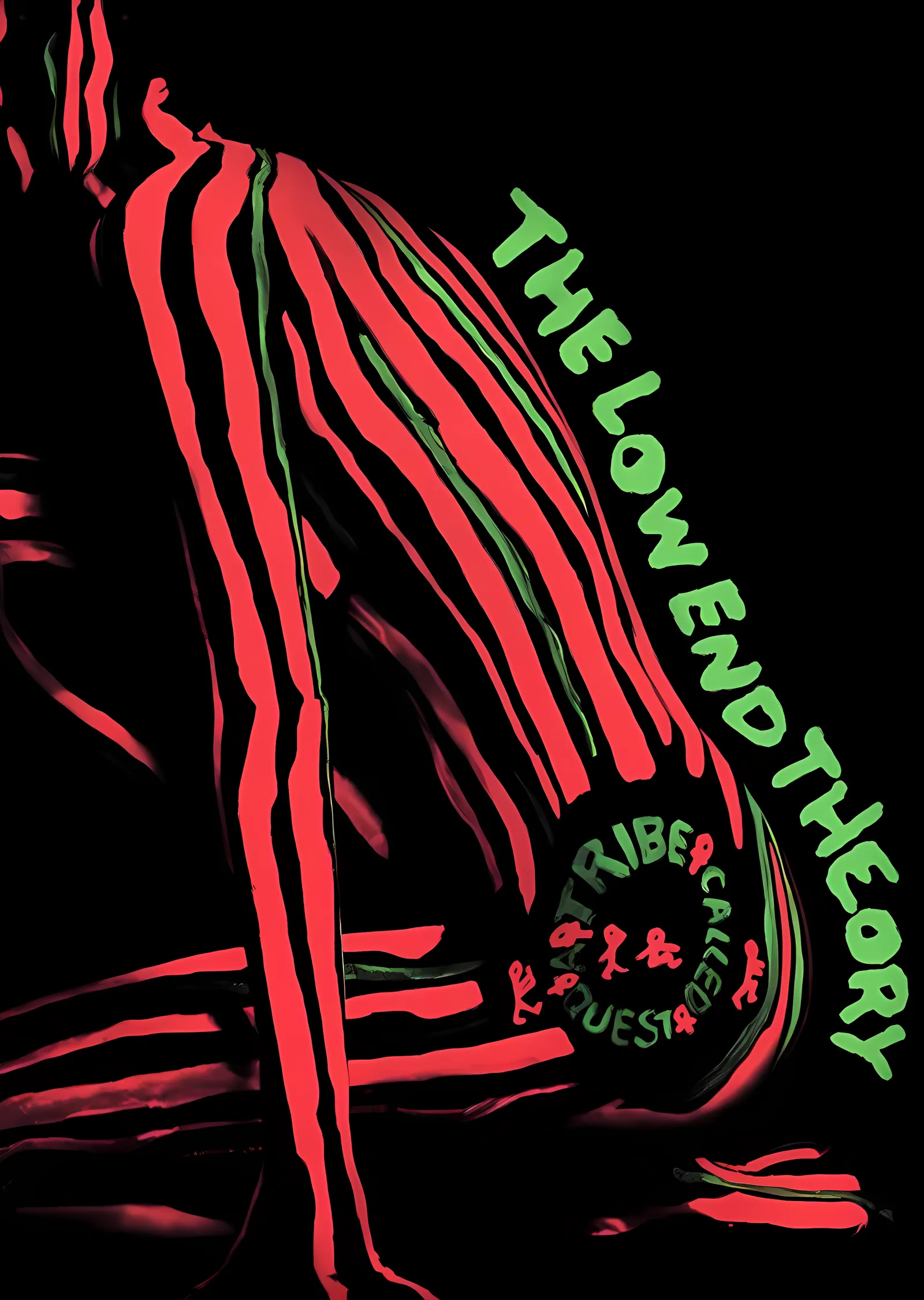 A Tribe Called Quest - The Low End Theory metal tablo