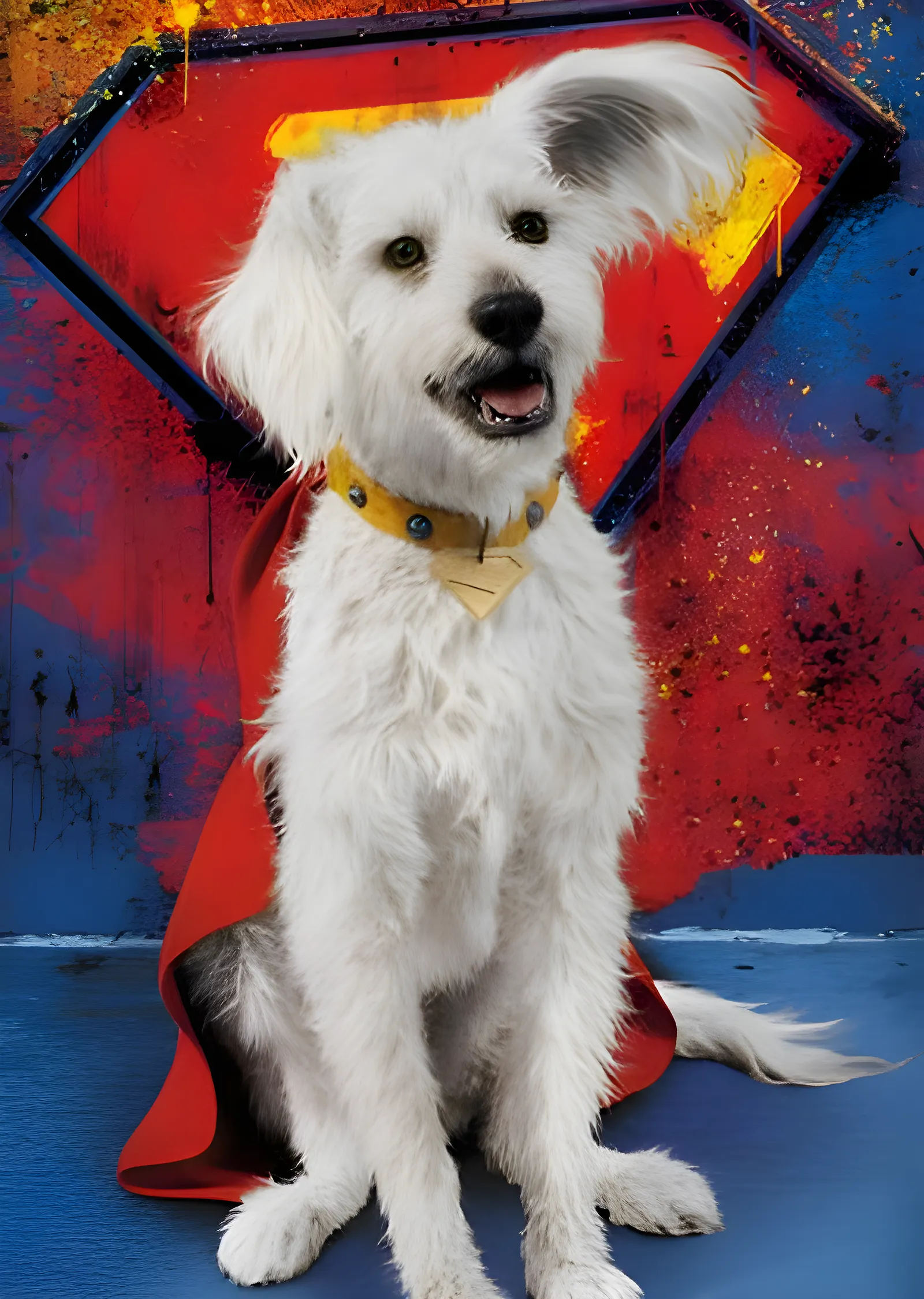 Supergirl: Krypto metal tablo
