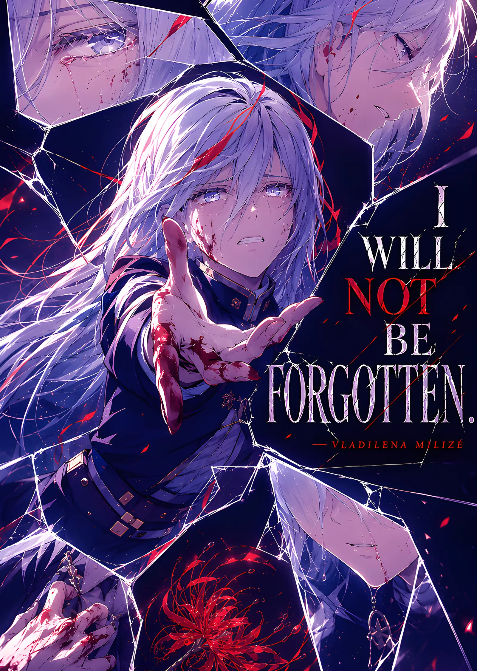 I Will Not Be Forgotten metal tablo